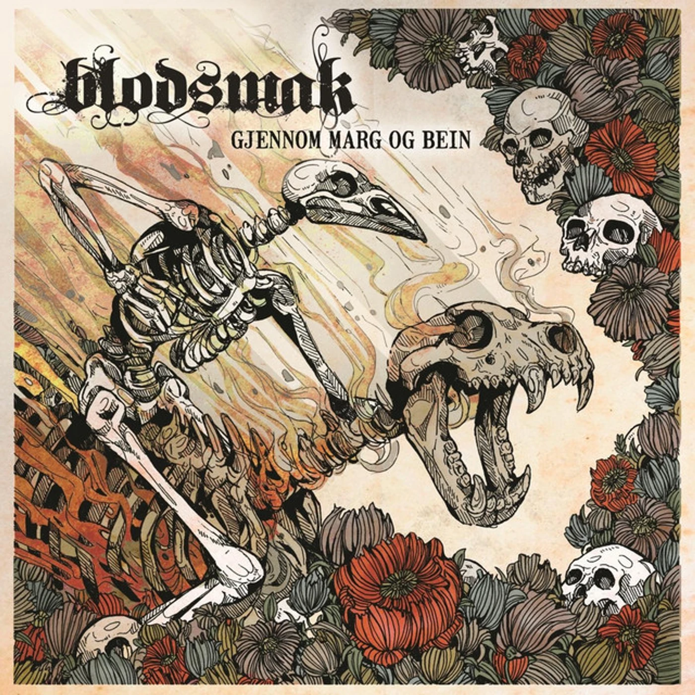 Blodsmak Gjennom marg og bein Vinyl Record