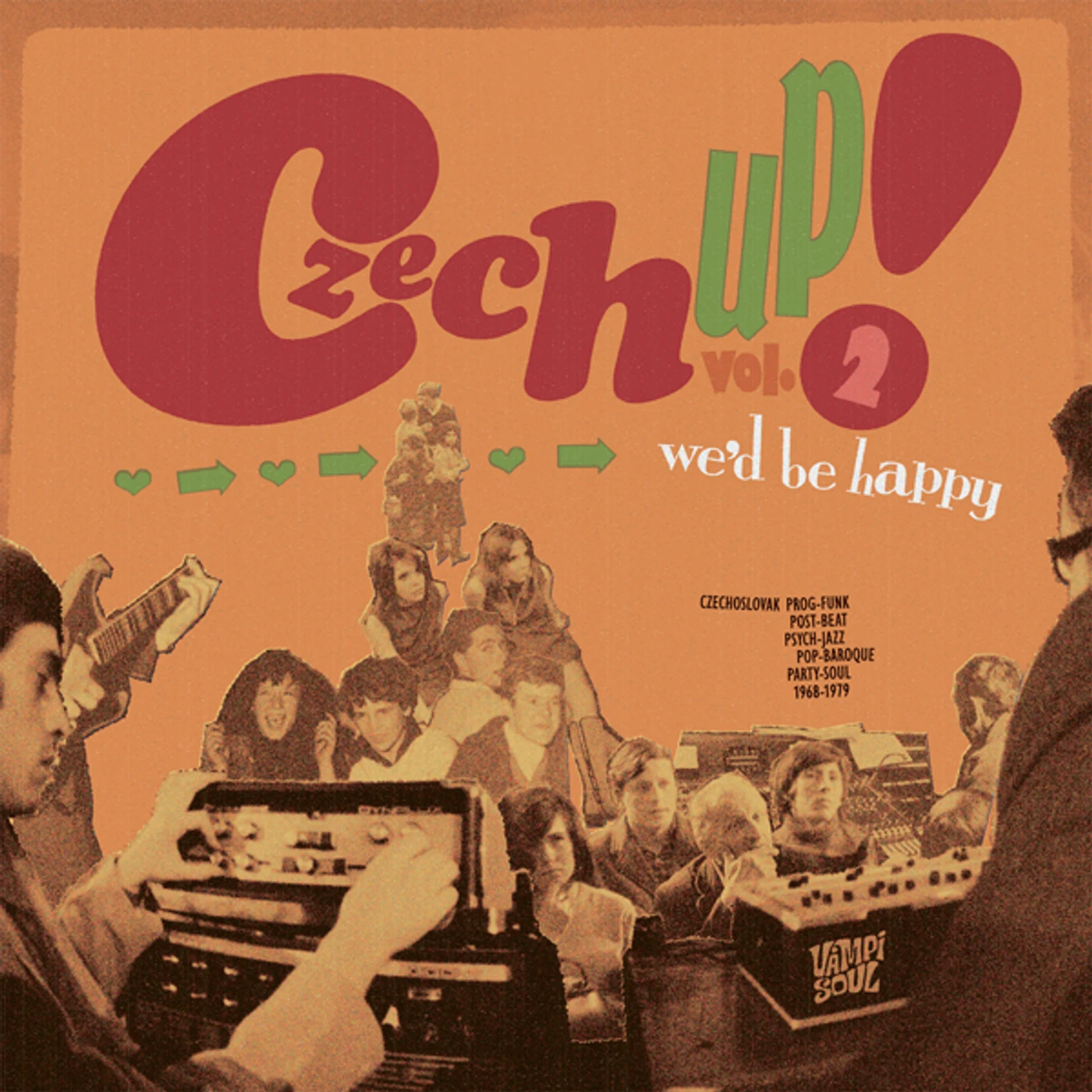 CZECH UP 2: WE'D BE HAPPY / VARIOUS Vinyl Record