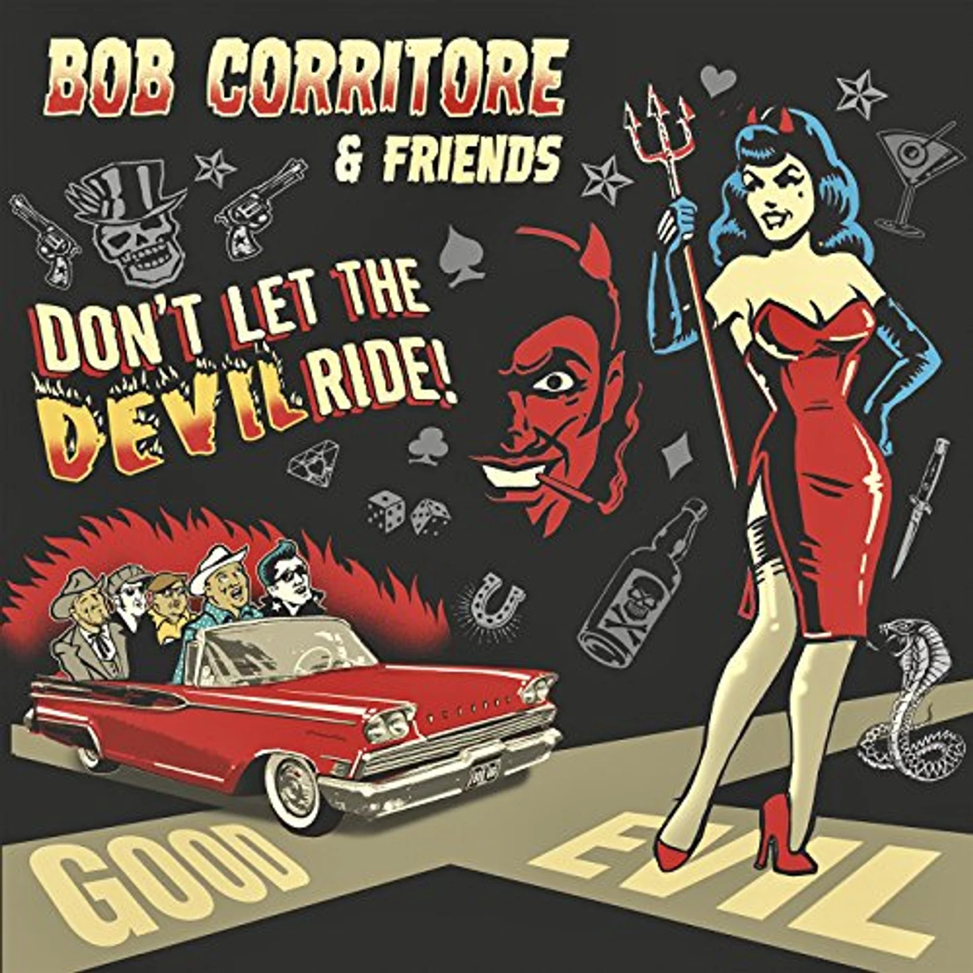BOB CORRITORE & FRIENDS: DON'T LET THE DEVIL RIDE CD