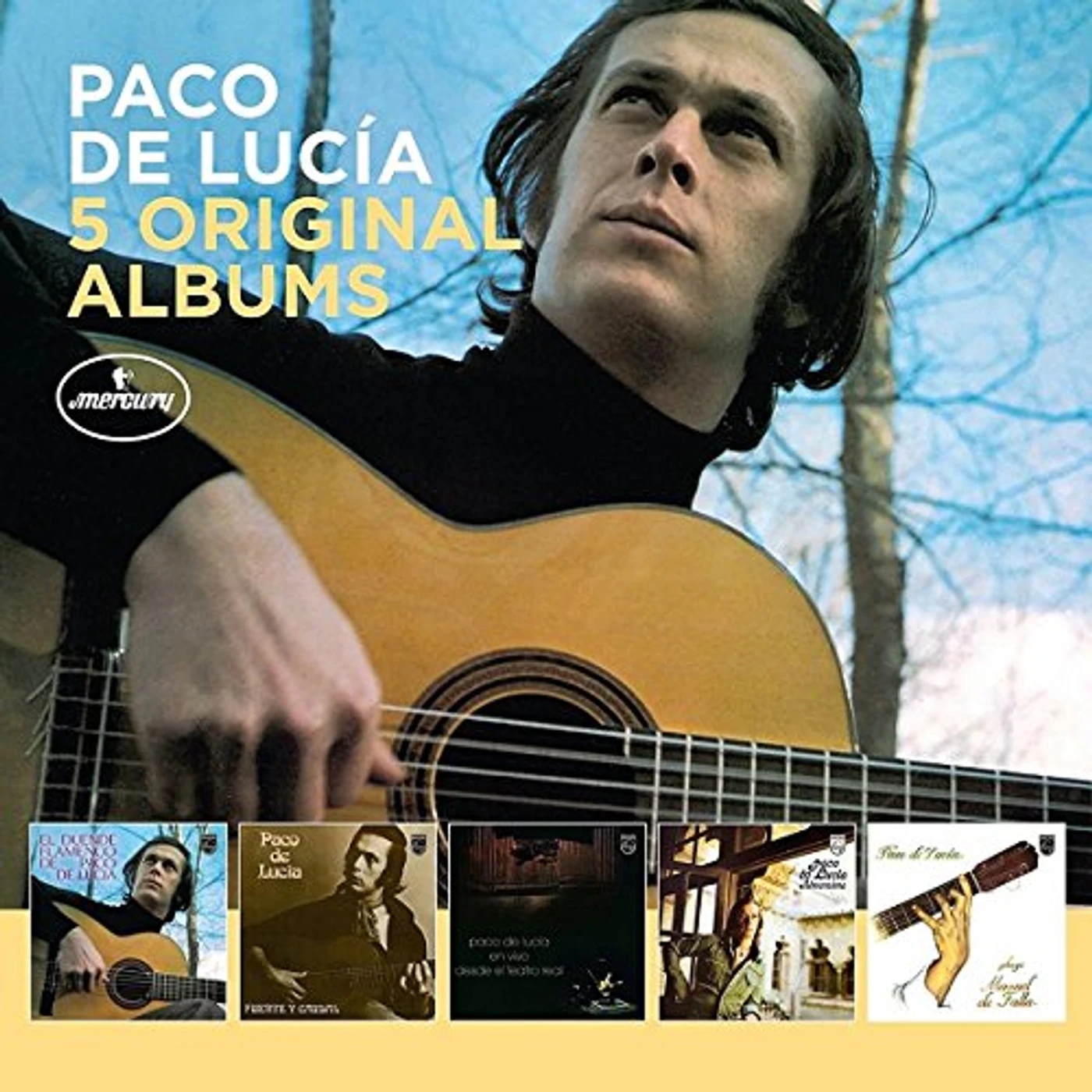 Paco De Lucia 5 ORIGINAL ALBUMS CD