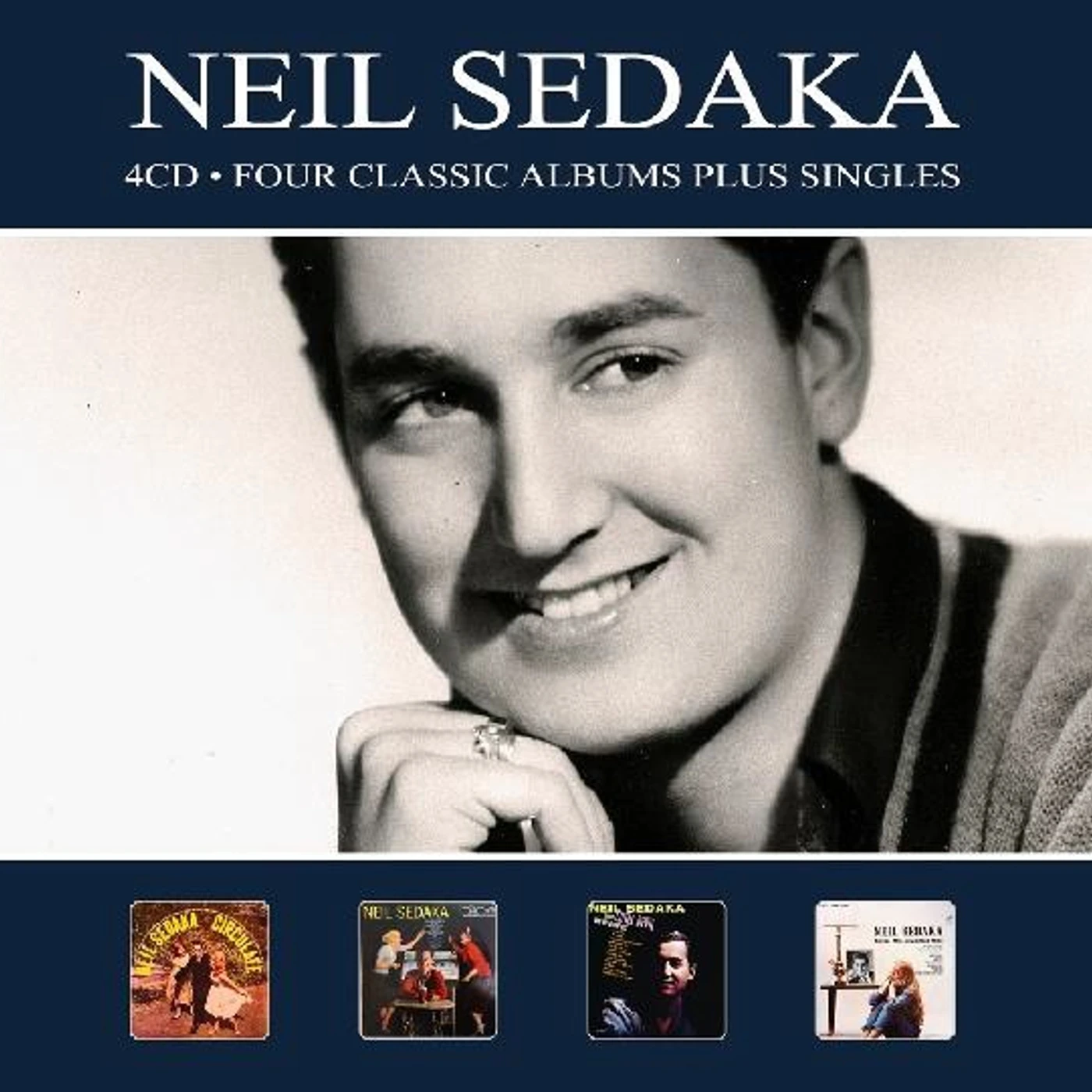Neil Sedaka 4 CLASSIC ALBUMS PLUS SINGLES CD
