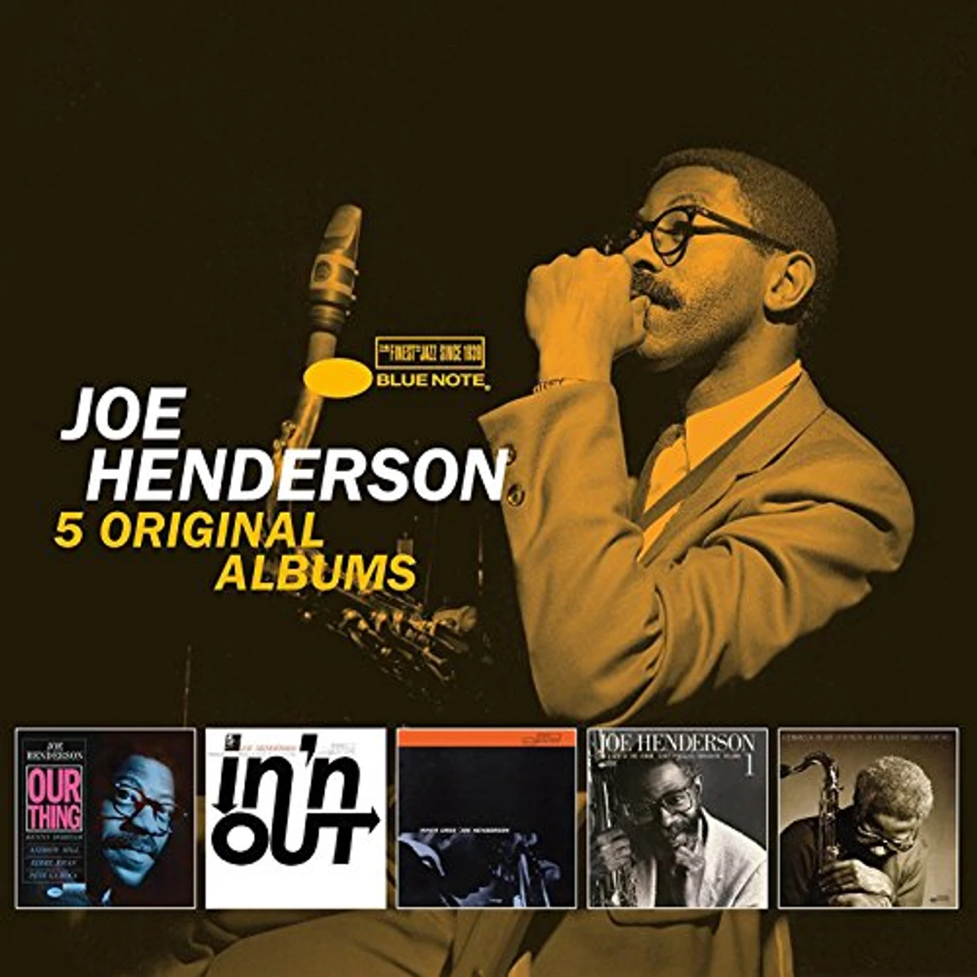 Joe Henderson 5 ORIGINAL ALBUMS CD