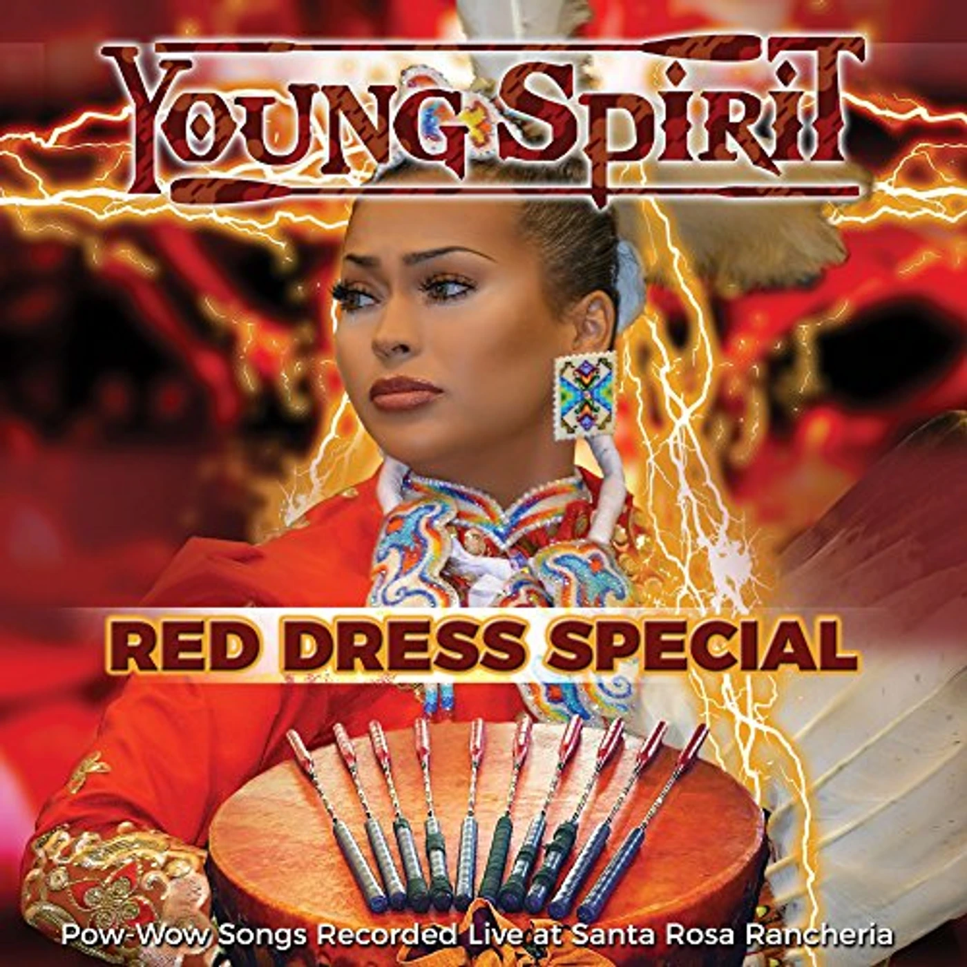 Young Spirit RED DRESS SPECIAL - POW-WOW SONGS CD