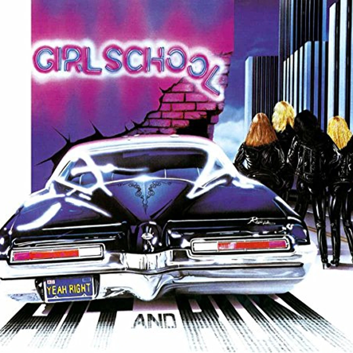 Girlschool HIT & RUN CD
