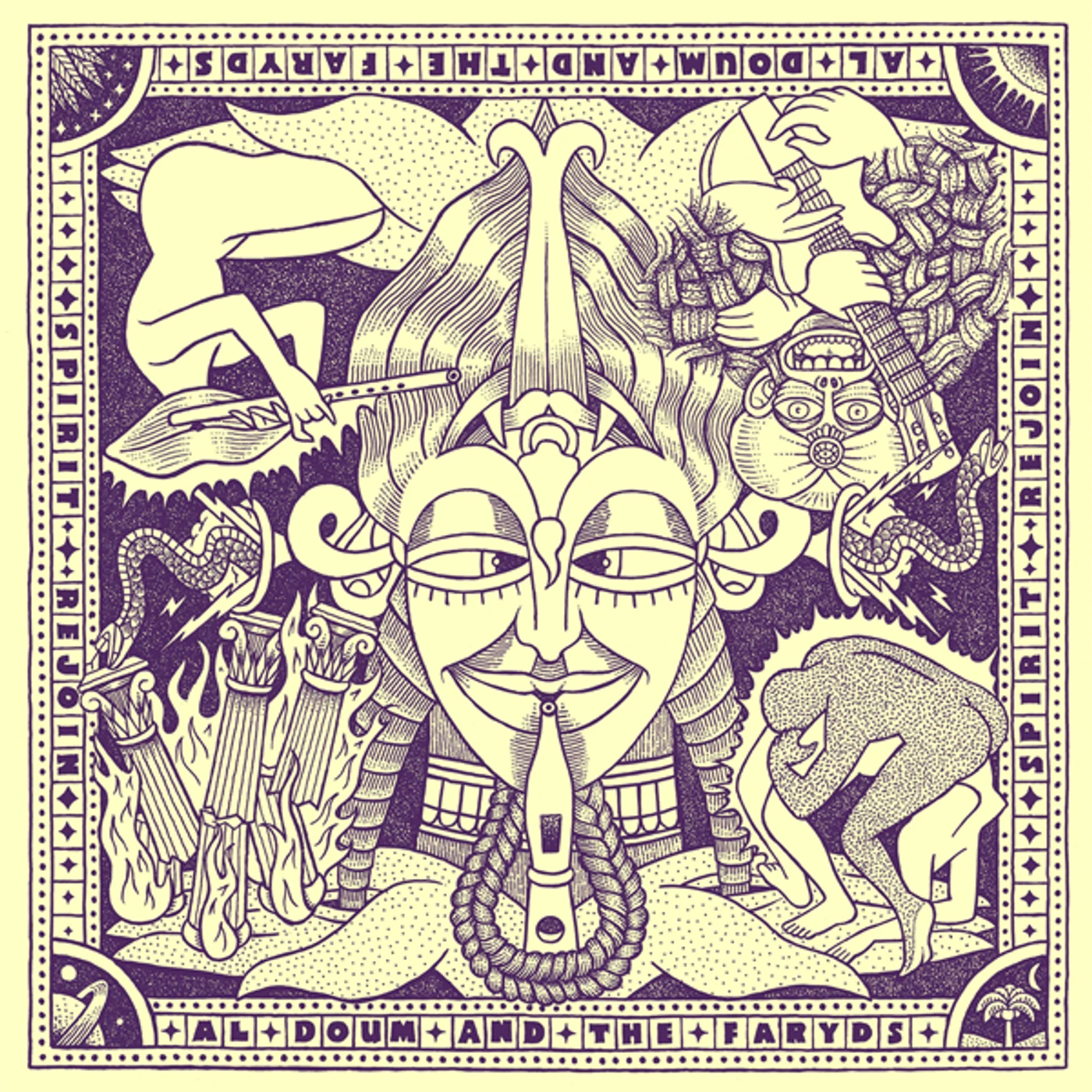 Al Doum & The Faryds Spirit Rejoin Vinyl Record