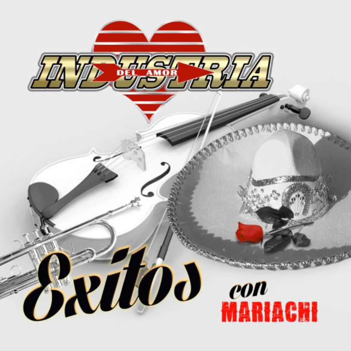 Industria del Amor EXITOS CON MARIACHI CD