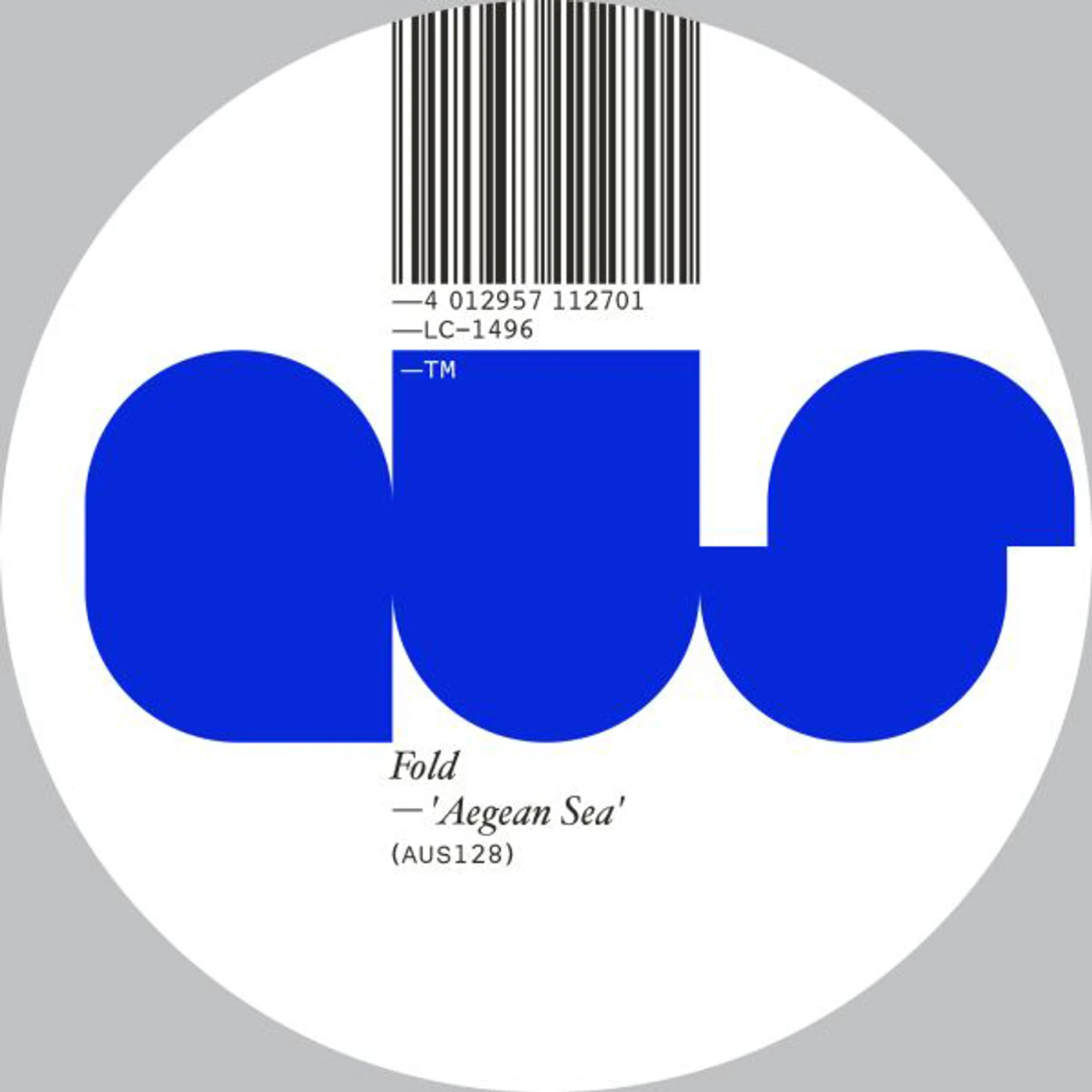 Fold Aegean Sea Vinyl Record