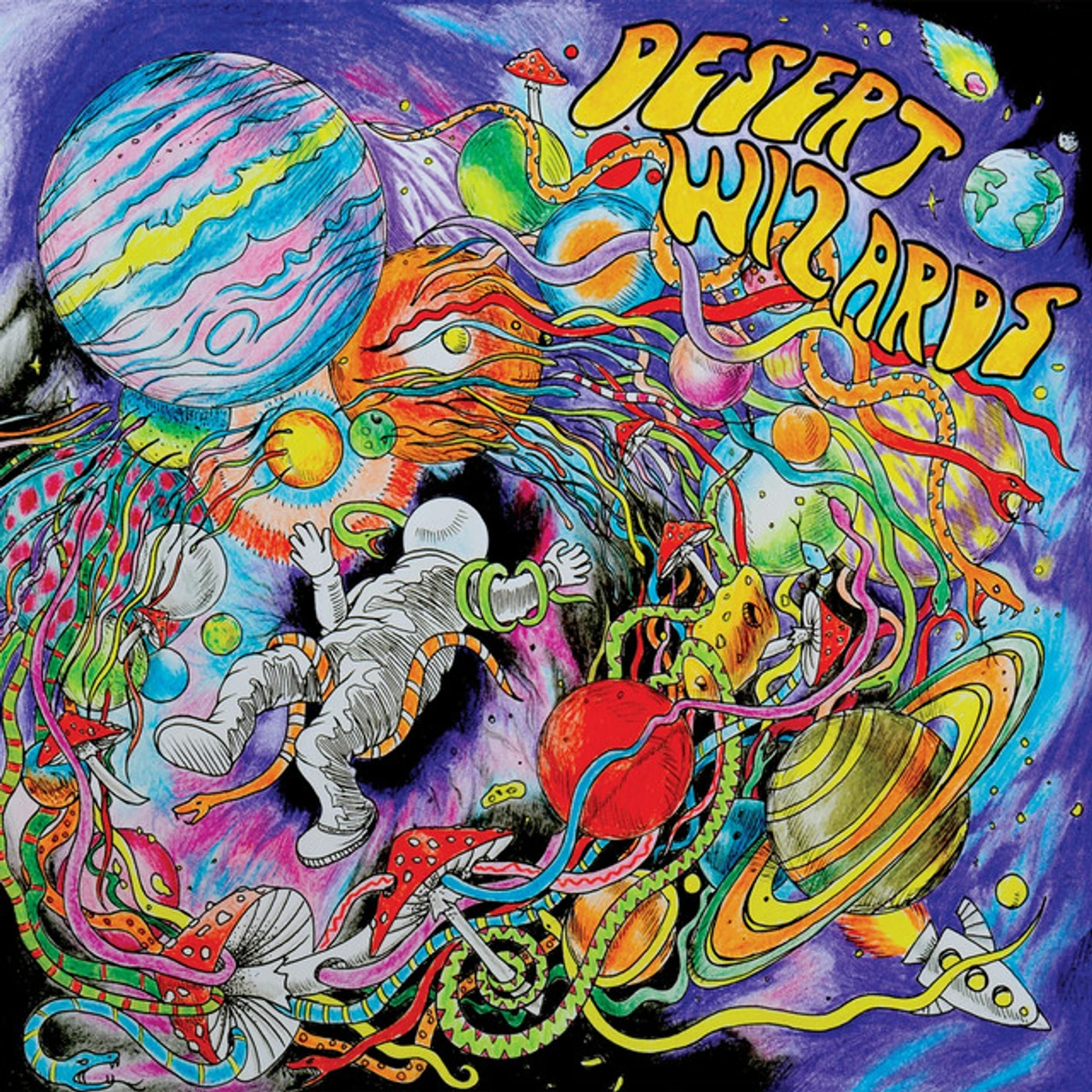 Desert Wizards BEYOND THE GATES OF COSMIC Vinyl Record