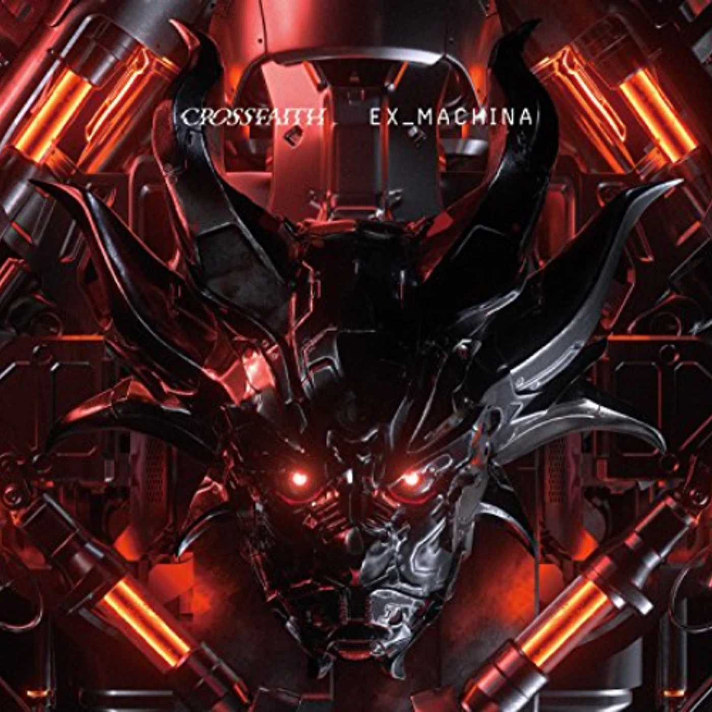 Crossfaith DEUS EX MACHINA (ORANGE/BLACK VINYL) Vinyl Record