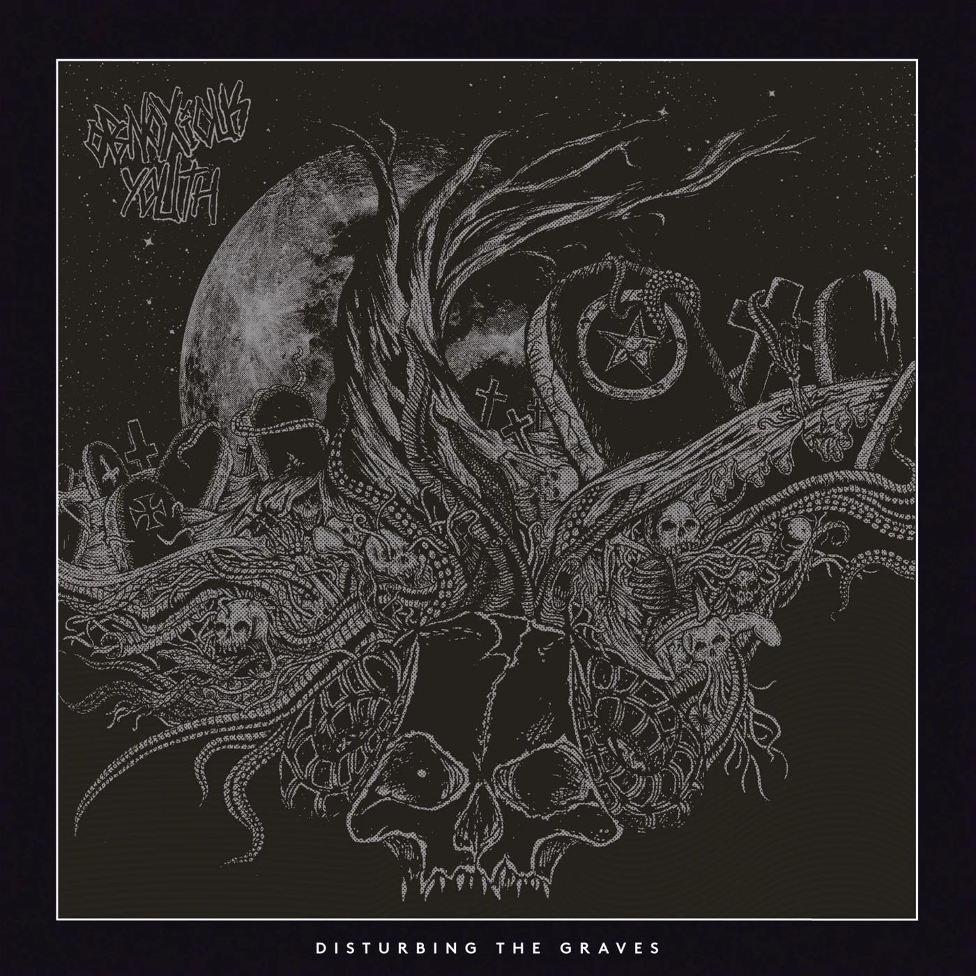 Obnoxious Youth Disturbing The Graves Vinyl Record