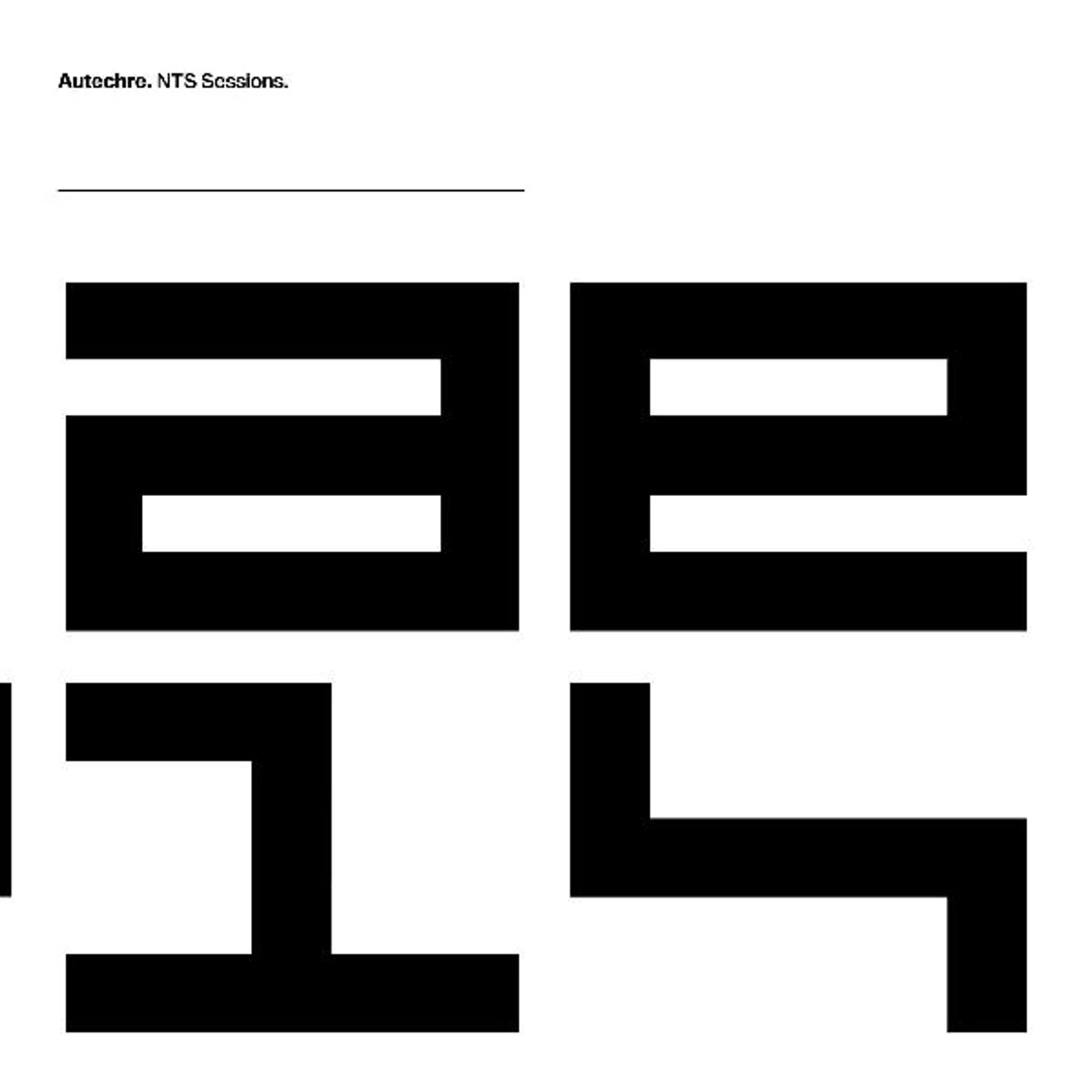 Autechre NTS SESSIONS CD