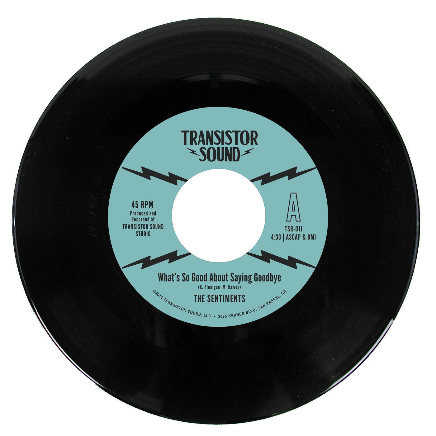 Sentiments WHAT'S SO GOOD ABOUT SAYING GOODBYE / INSTRUMENTAL Vinyl Record