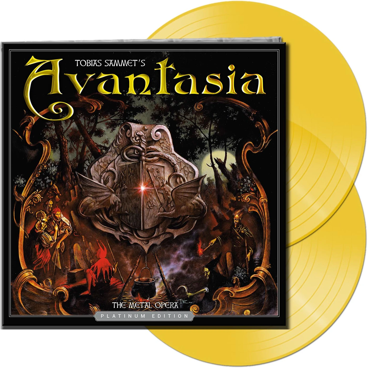 Avantasia THE METAL OPERA PT. I - Limited Edition Yellow Colored Double Vinyl Record
