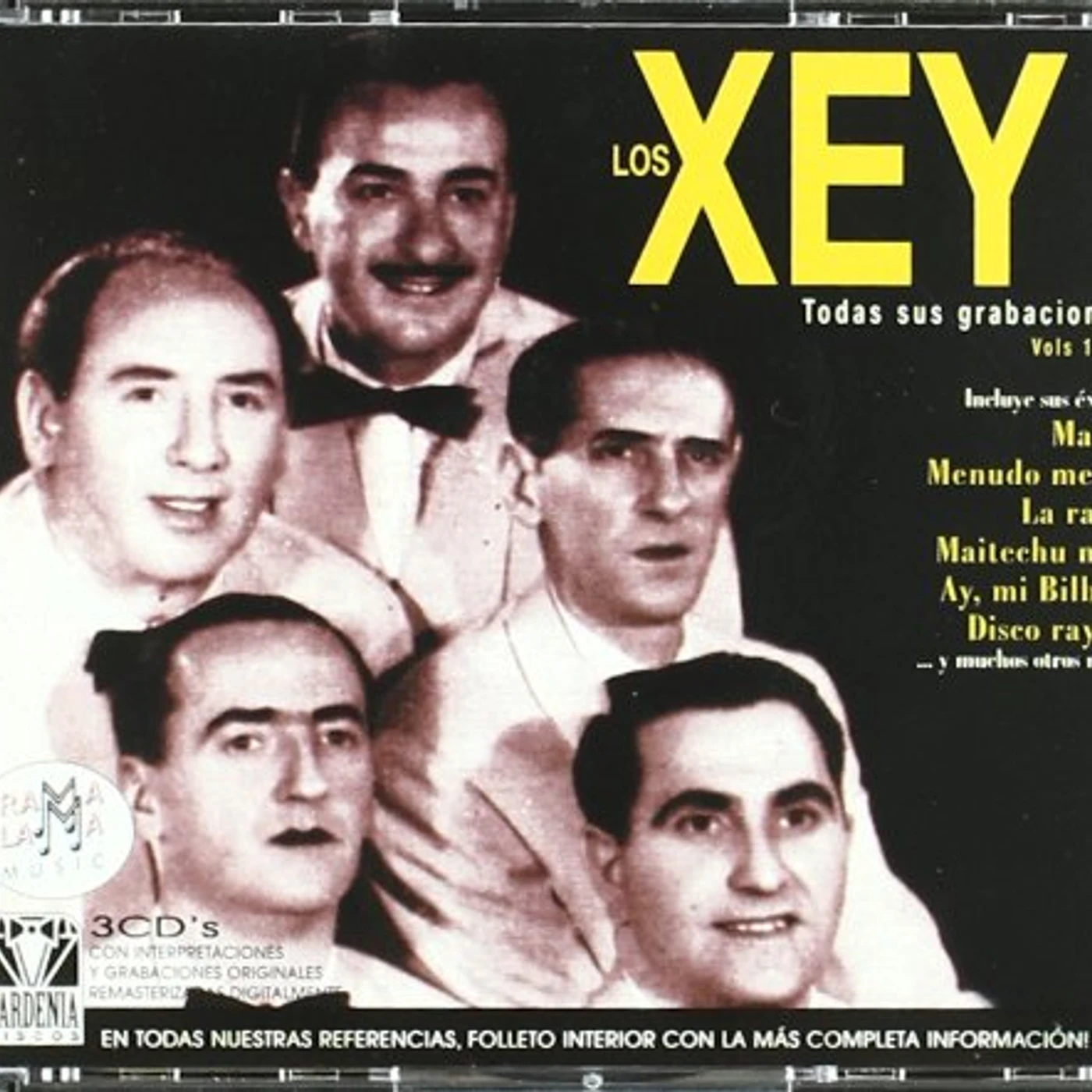 Los Xey TODAS SU PRIMERAS GRABACIONES Y EXITOS CD