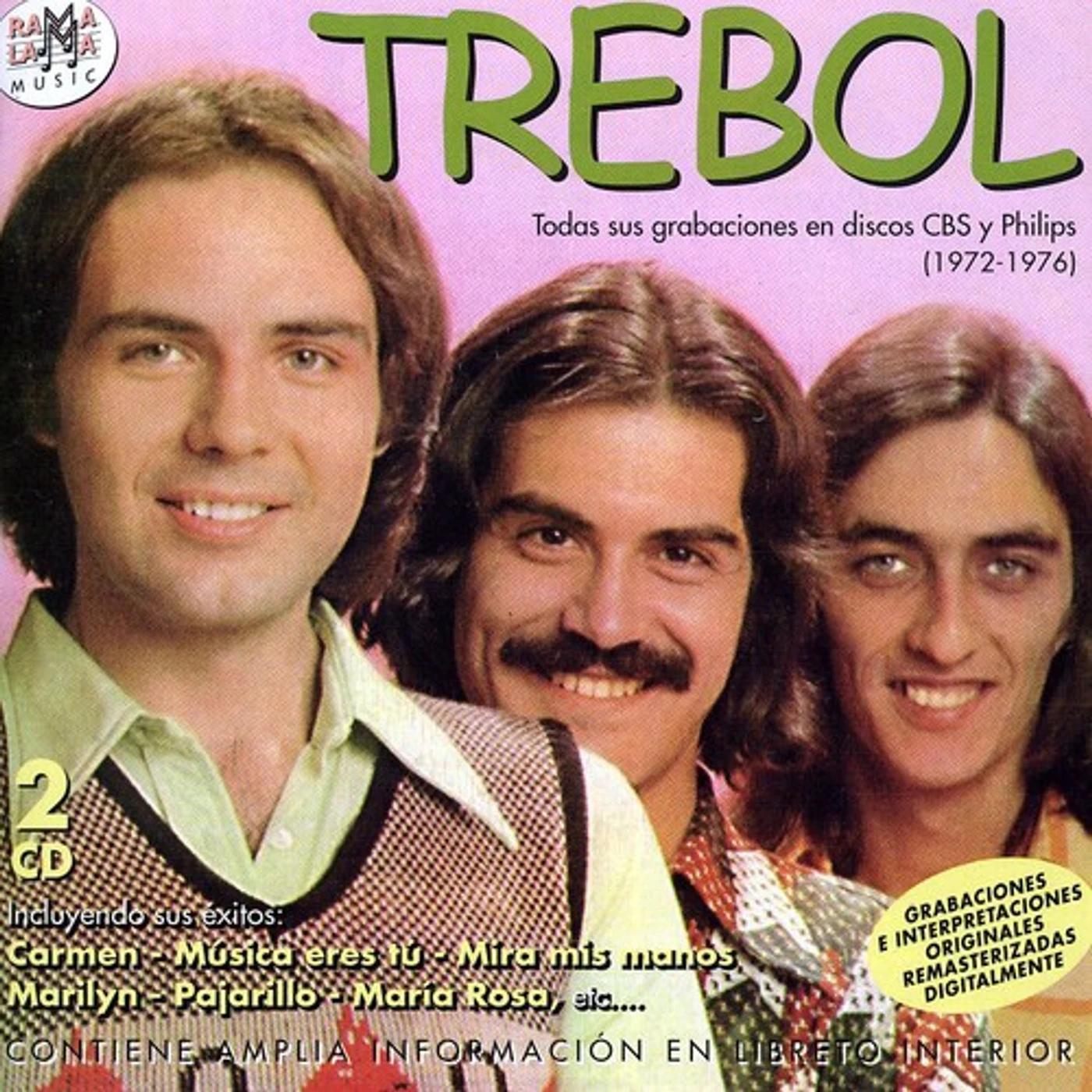 Trebol TODAS SUS GRABACIONES EN DISCOS CBS Y PHILIPS CD