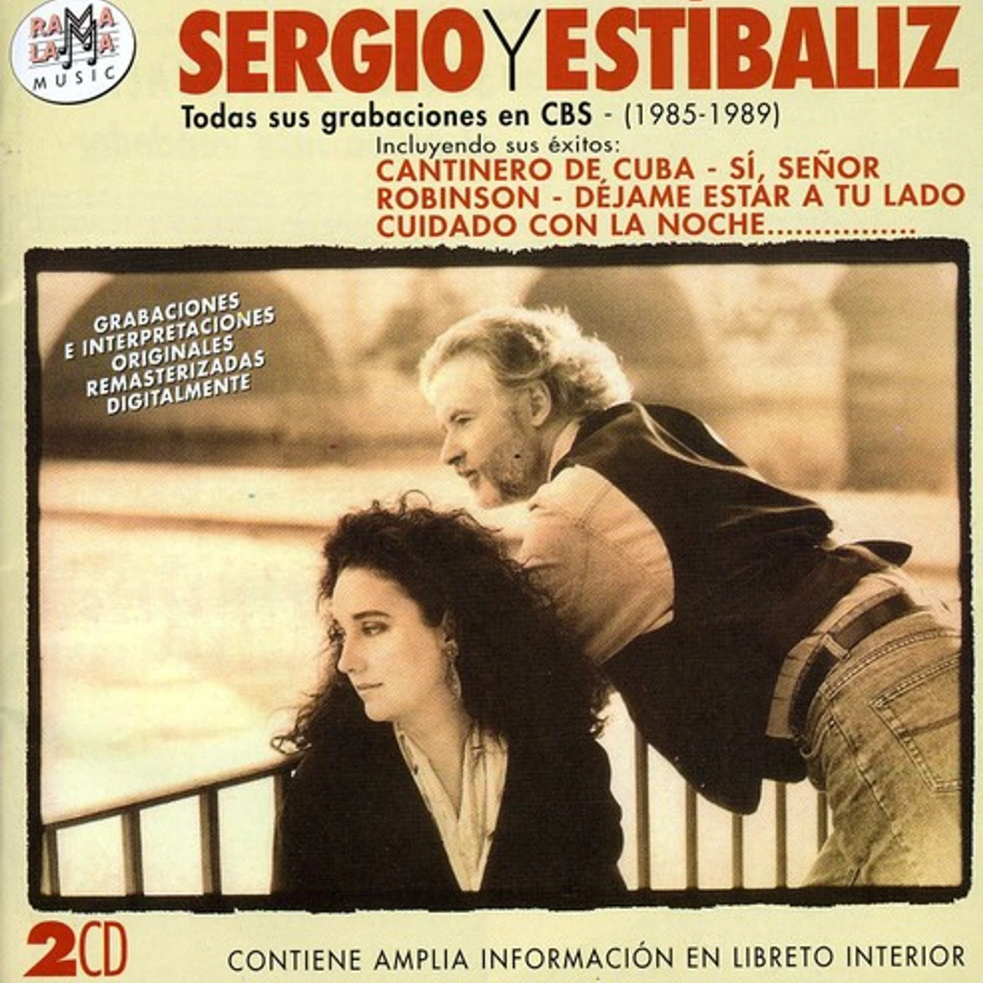 Sergio Y Estibaliz TODAS SUS GRABACIONES EN CBS (1985-1989) CD