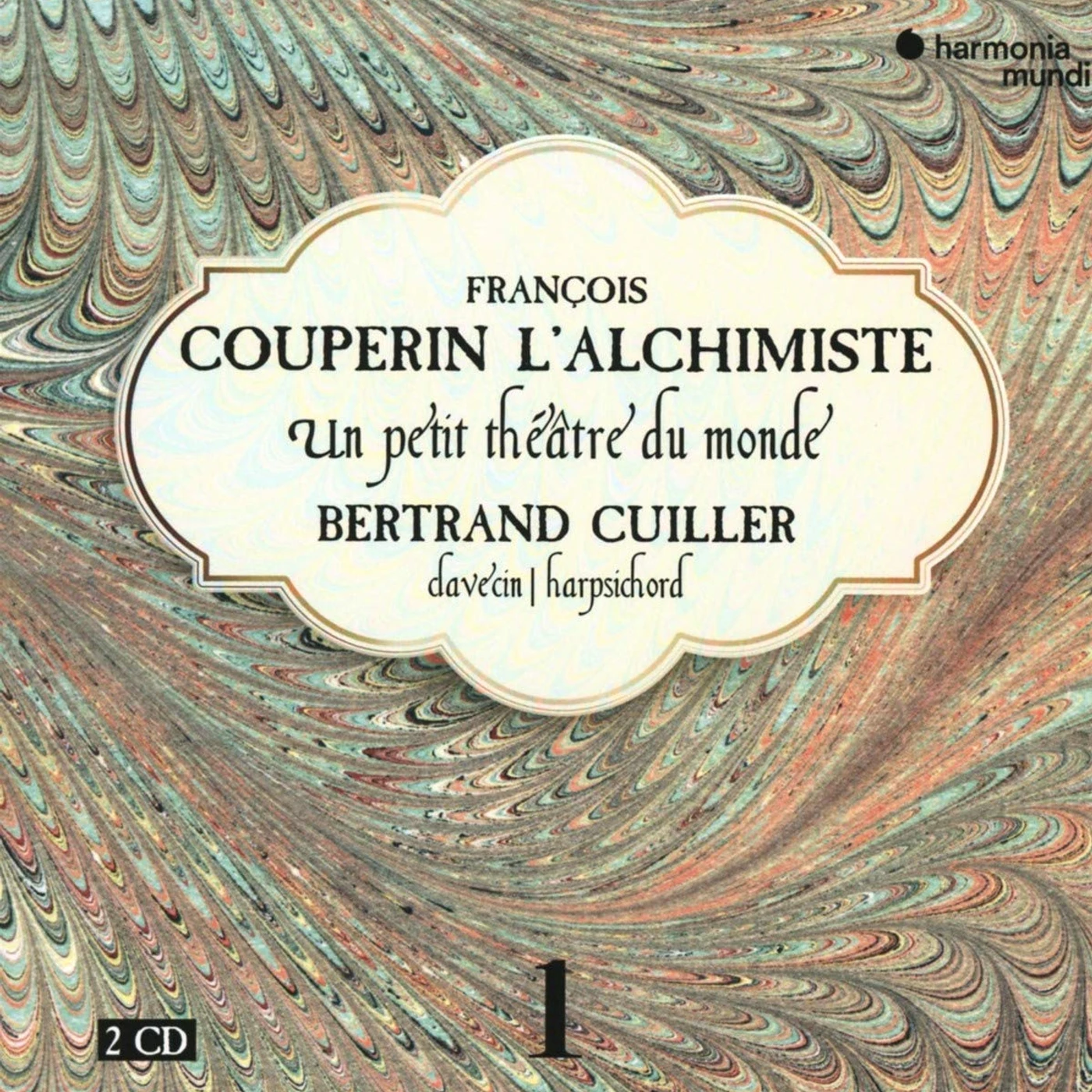 Bertrand Cuiller COUPERIN: COMPLETE WORKS FOR HARPSICHORD 1 CD