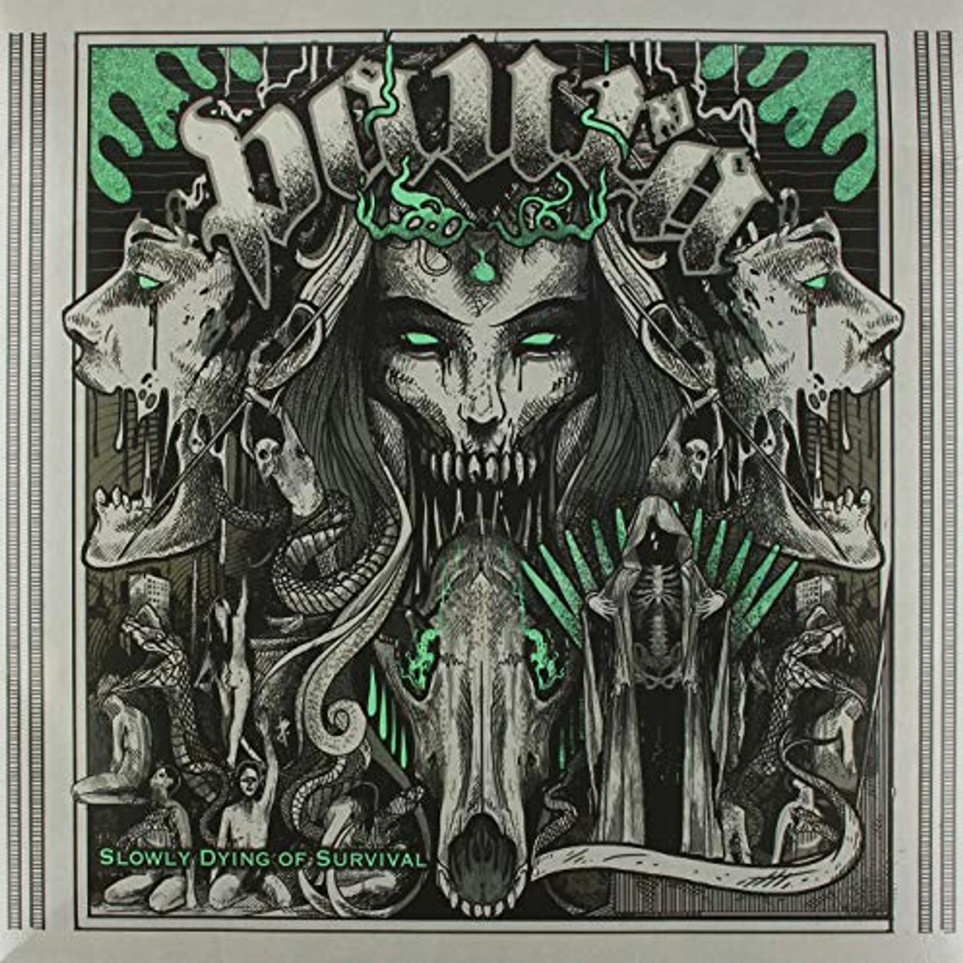 Paura SLOWLY DYING OF SURVIVAL (COLORED VINYL) Vinyl Record