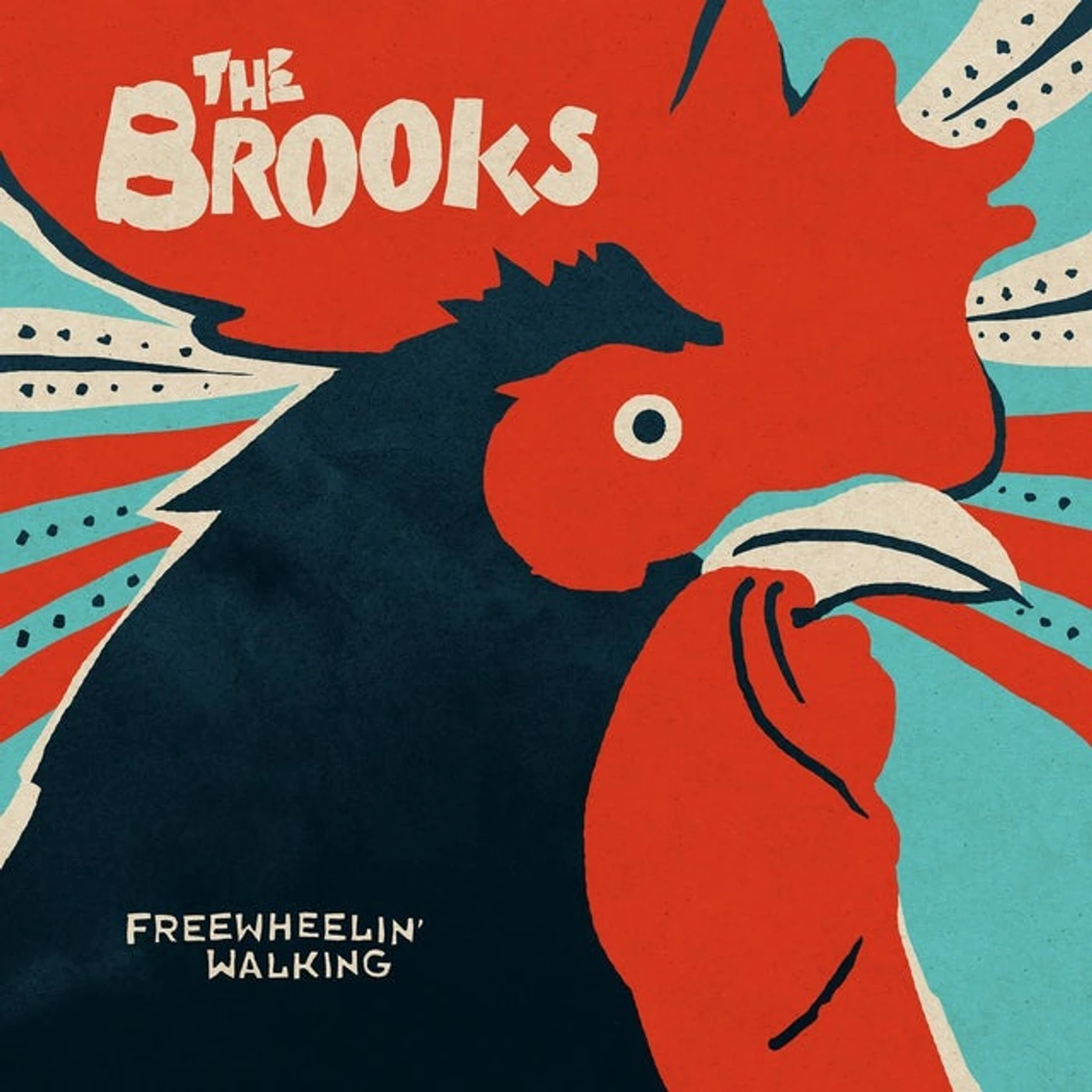 The Brooks FREEWHEELIN WALKING Vinyl Record