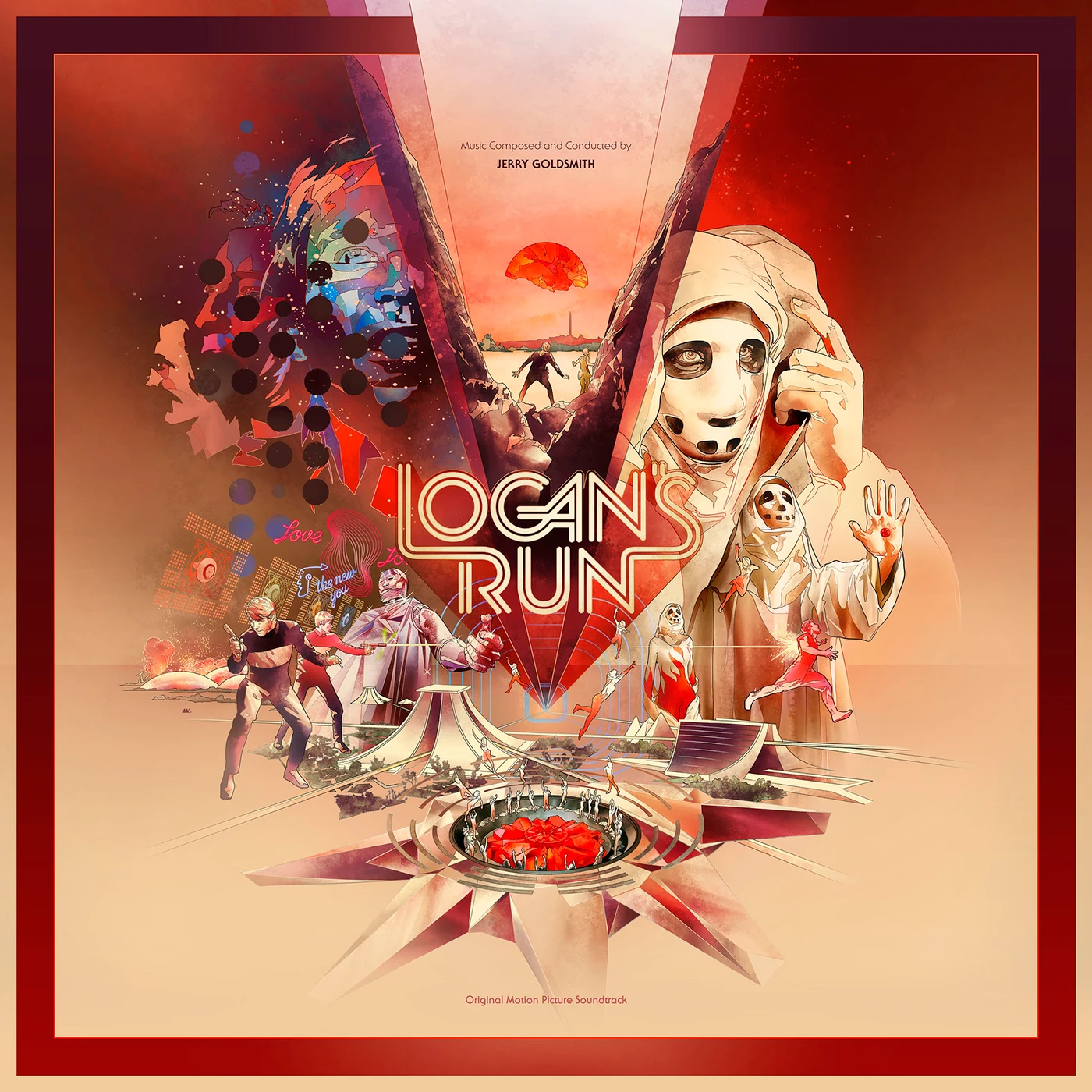 Jerry Goldsmith LOGAN'S RUN (ORIGINAL SOUNDTRACK) Vinyl Record