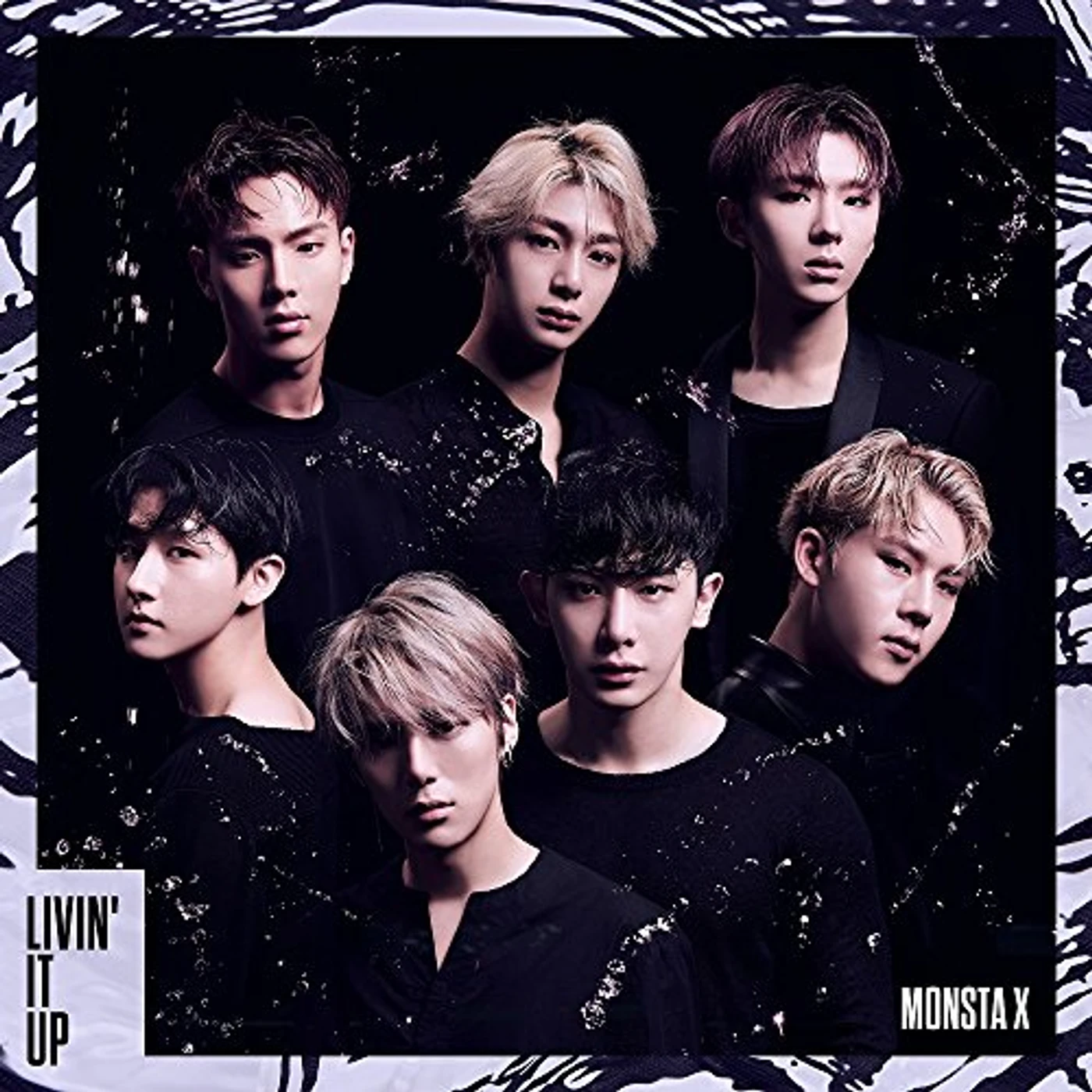 MONSTA X LIVIN' IT UP CD