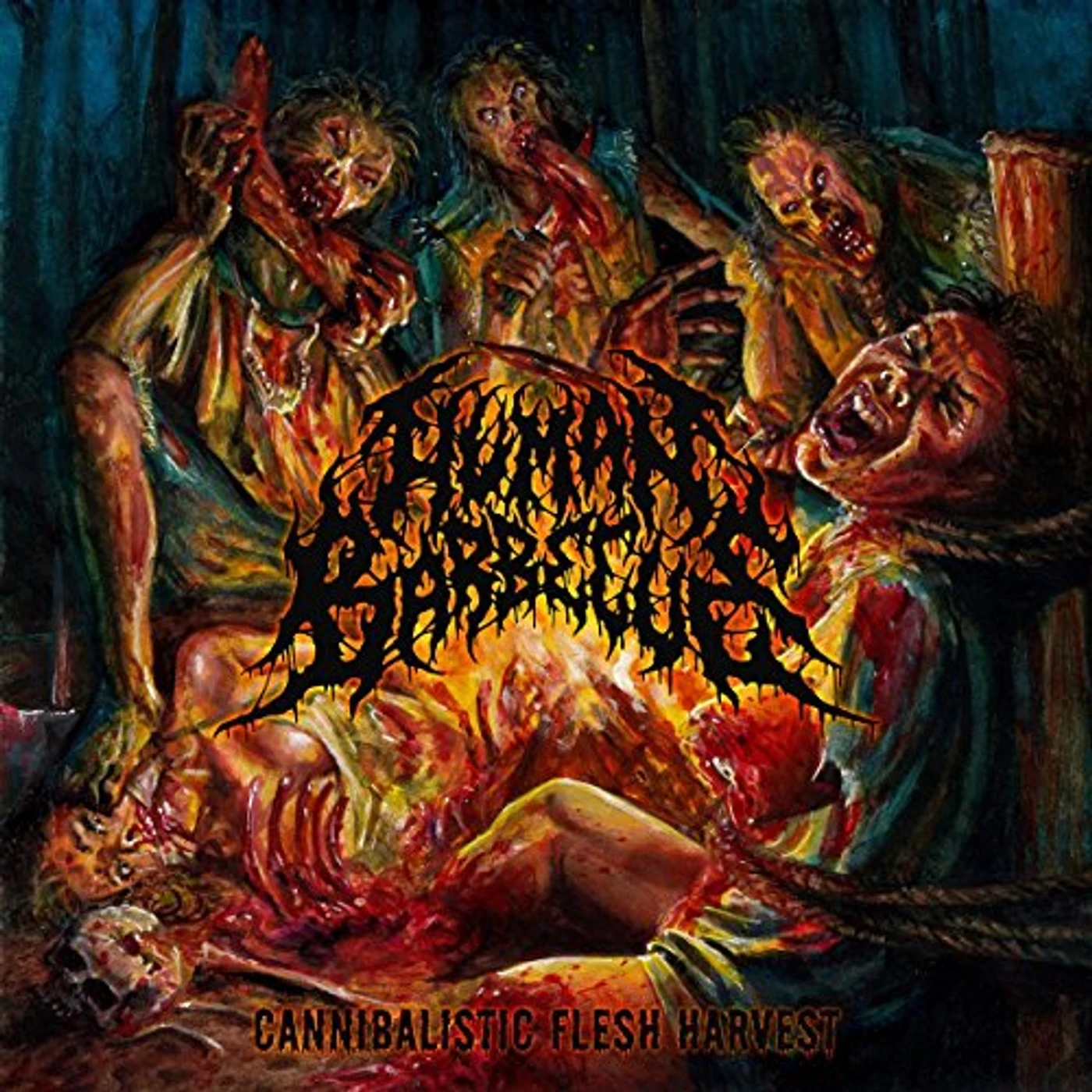 Human Barbecue CANNIBALISTIC FLESH HARVEST CD