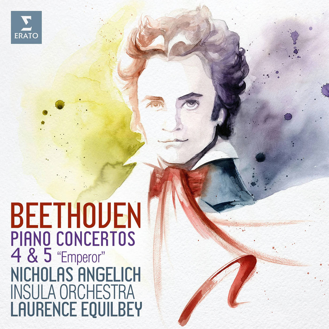 Nicholas Angelich BEETHOVEN: PIANO CONCERTOS NOS. 4 & 5 CD