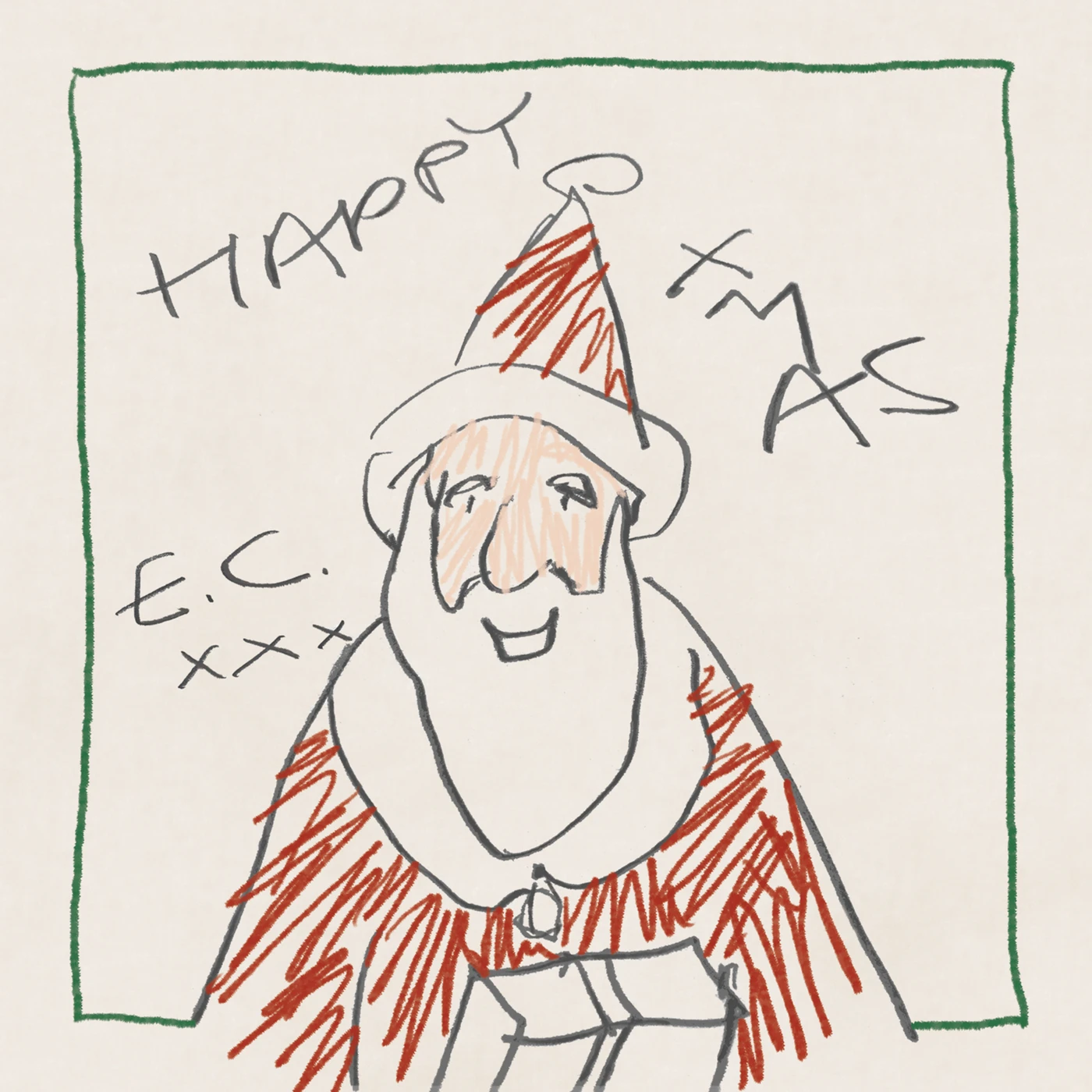 Eric Clapton Happy Xmas Vinyl Record