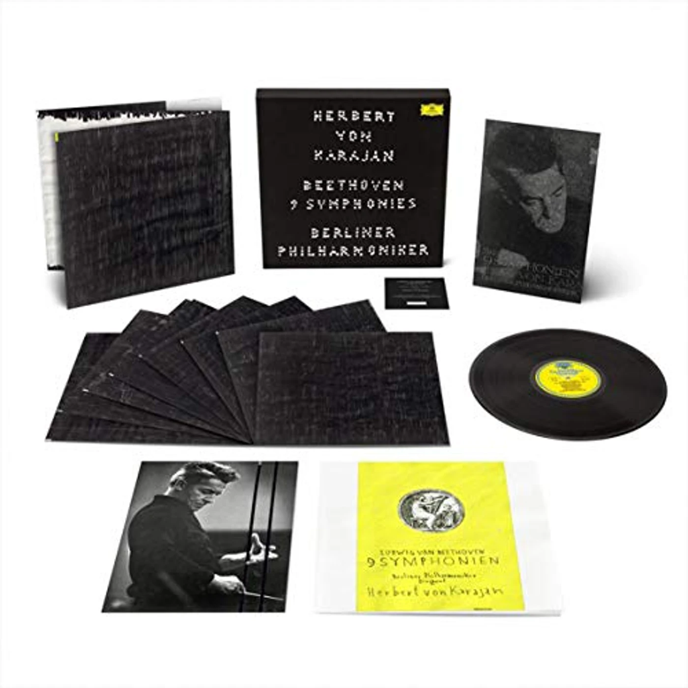 Beethoven / Karajan / Berliner Philharmoniker 9 SYMPHONIES Vinyl Record