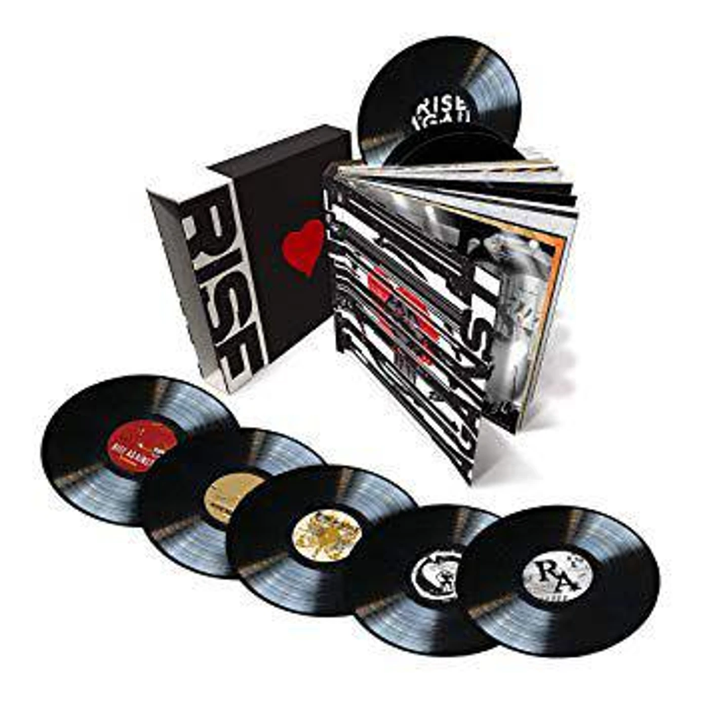 Rise Against CAREER VINYL BOOK Vinyl Record (8 Piece Box Set)