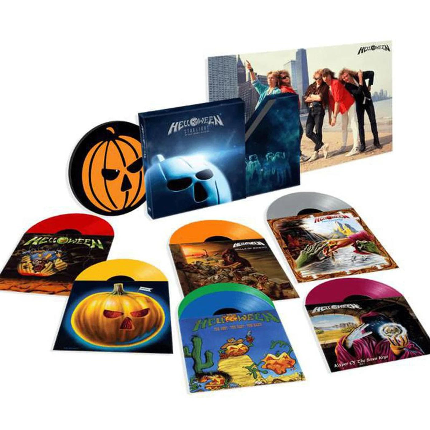 Helloween STARLIGHT - Deluxe Limited Edition Colored Vinyl Record Box Set