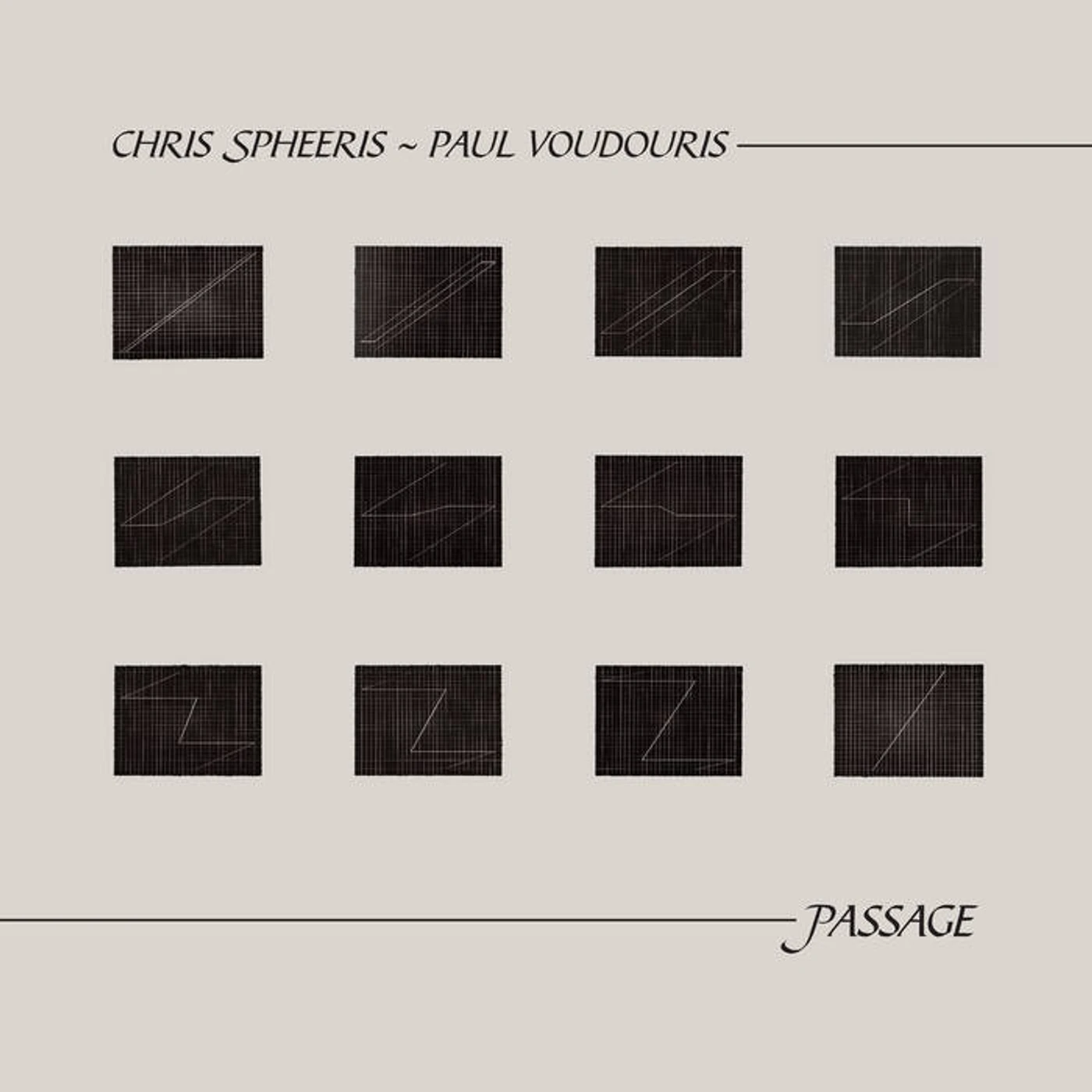Chris Spheeris & Paul Voudouris Passage Vinyl Record