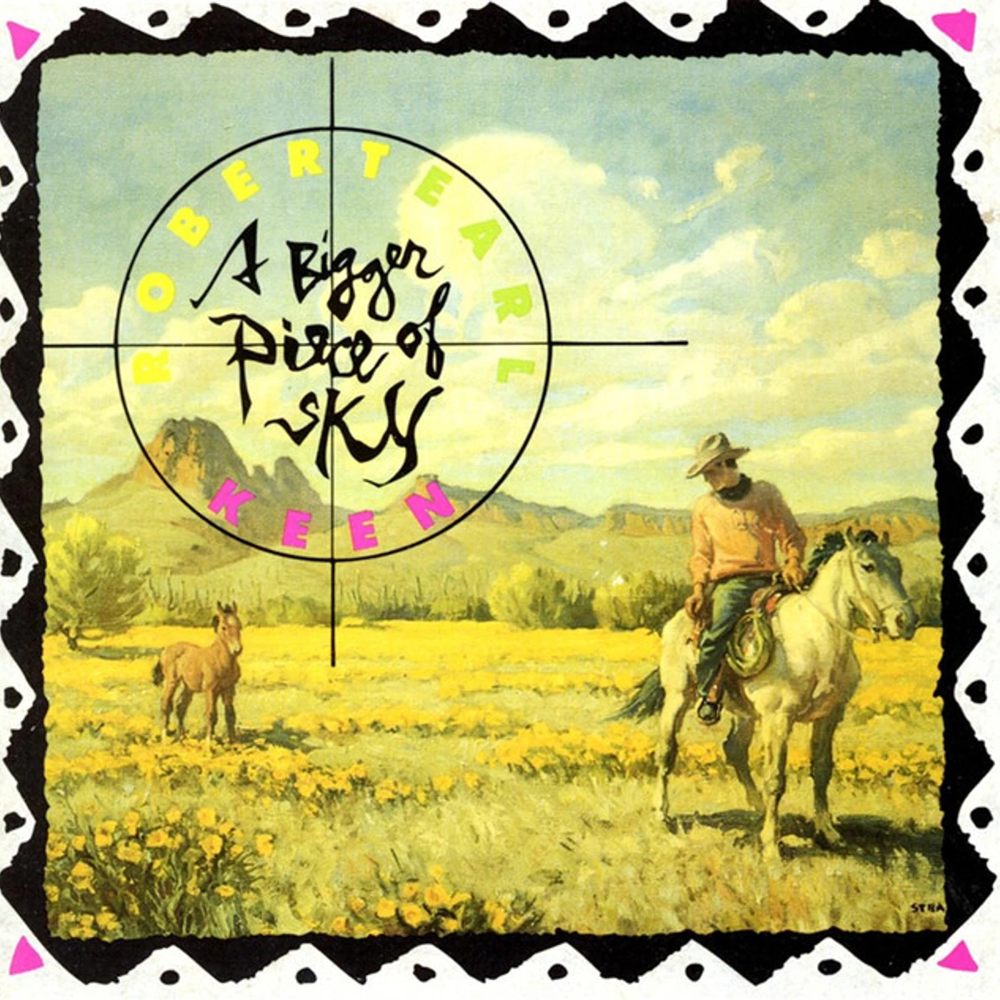 Robert Earl Keen BIGGER PIECE OF SKY Vinyl Record