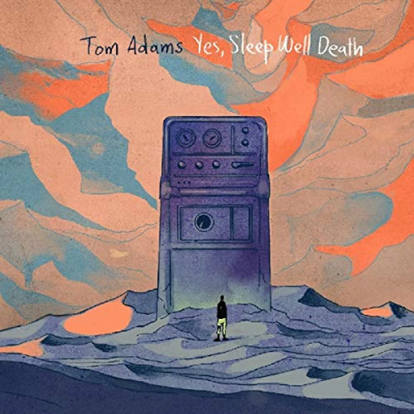 Tom Adams YES, SLEEP WELL DEATH (DL CARD) Vinyl Record