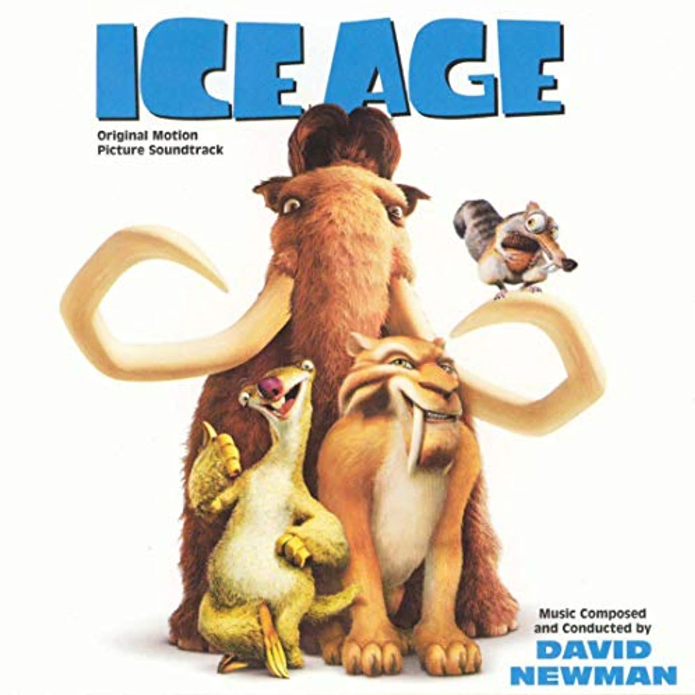 David Newman ICE AGE / Original Soundtrack Vinyl Record
