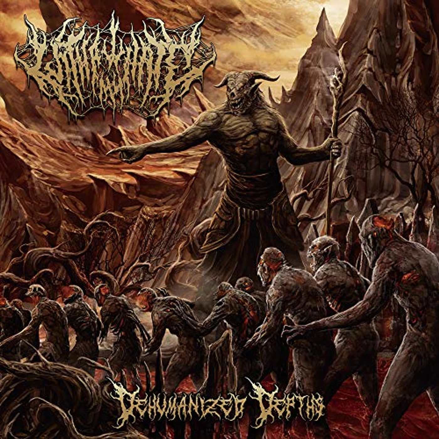 With All My Hate DEHUMANIZED DEPTHS CD
