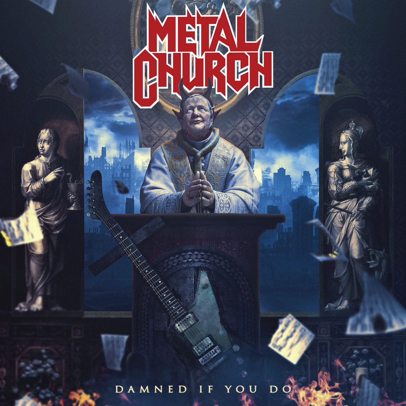 Metal Church Damned If You Do Vinyl Record