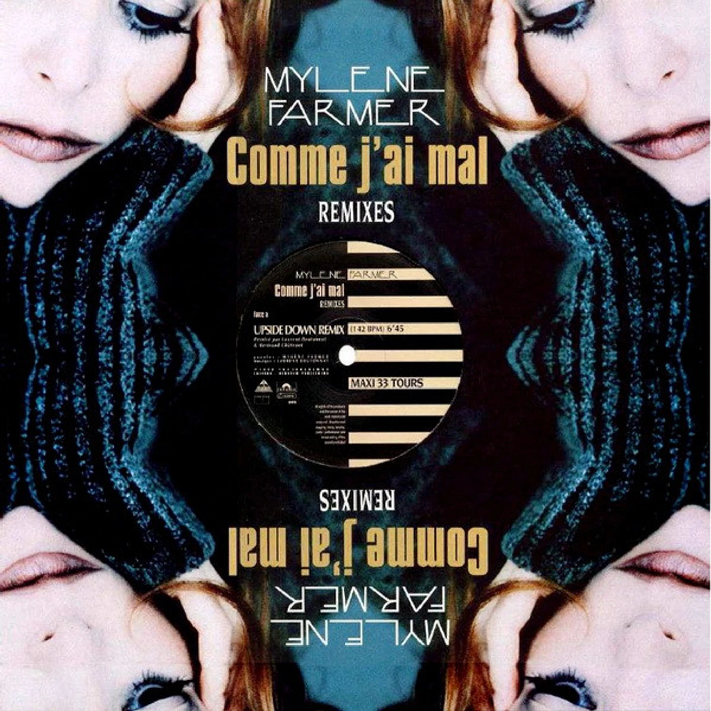 Mylène Farmer Comme J'ai Mal Vinyl Record
