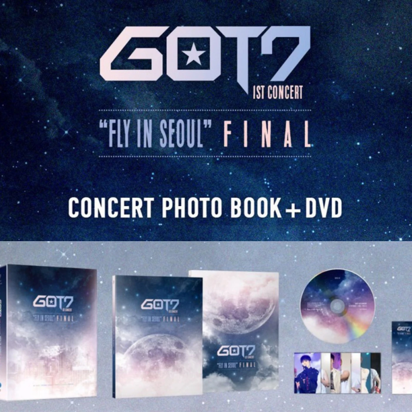 GOT7 1ST CONCERT FLY IN SEOUL FINAL DVD