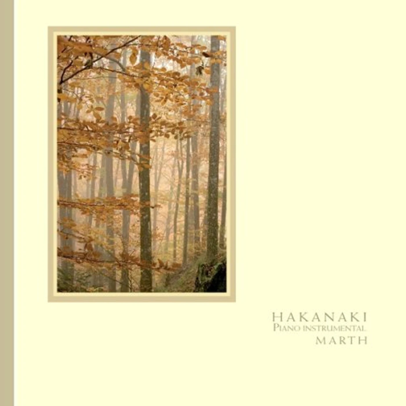 Marth HAKANAKI: PIANO INSTRUMENTAL CD