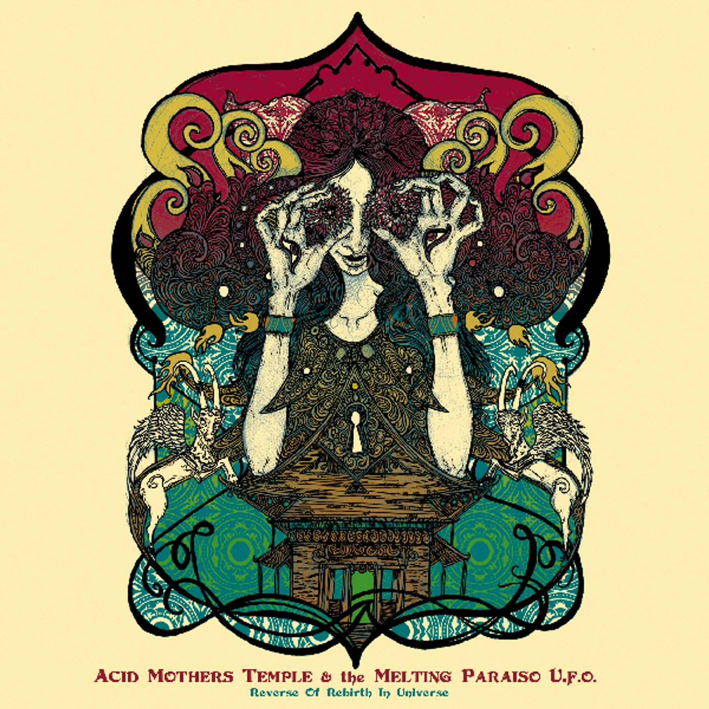 Acid Mothers Temple & Melting Paraiso U.F.O. REVERSE OF REBIRTH IN UNIVERSE CD