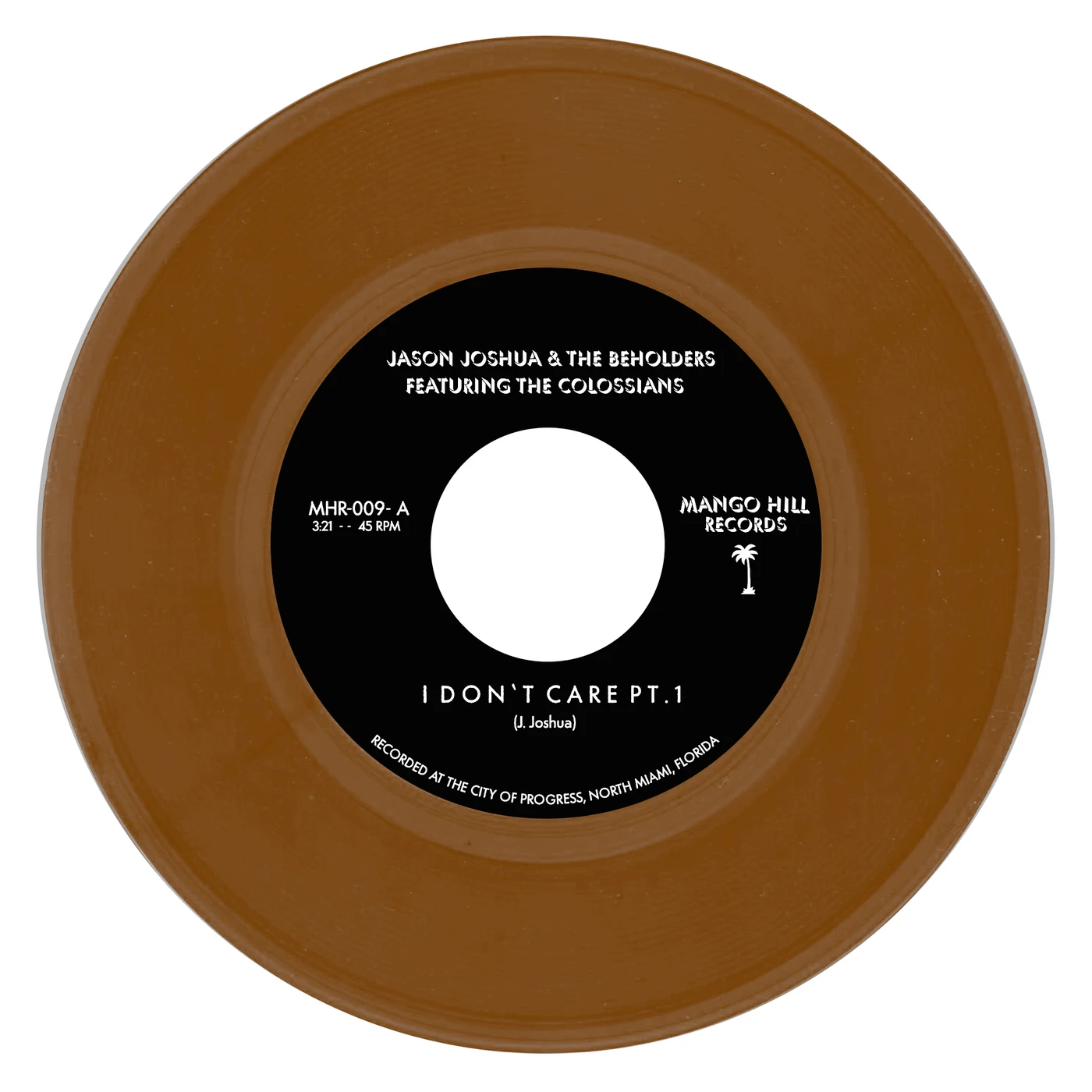 Jason Joshua & The Beholders I Don't Care Vinyl Record
