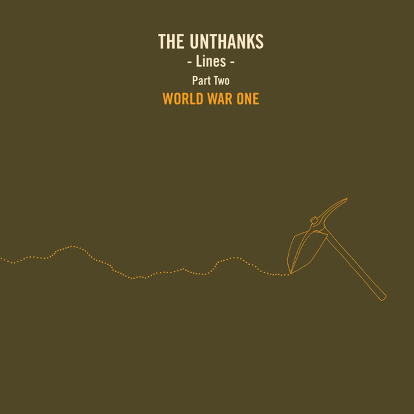 The Unthanks LINES PART TWO: WORLD WAR ONE Vinyl Record