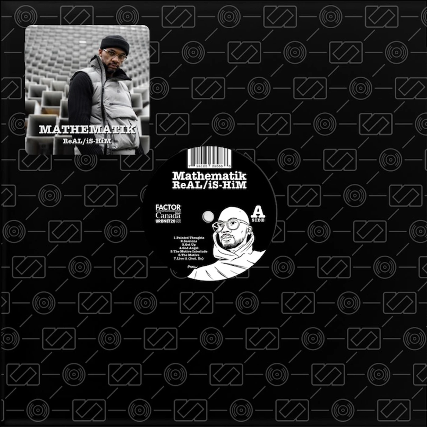 Mathematik REAL/IS-HIM (BLUE VINYL) Vinyl Record