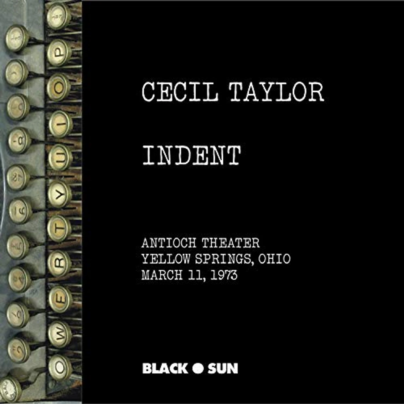 Cecil Taylor INDENT CD