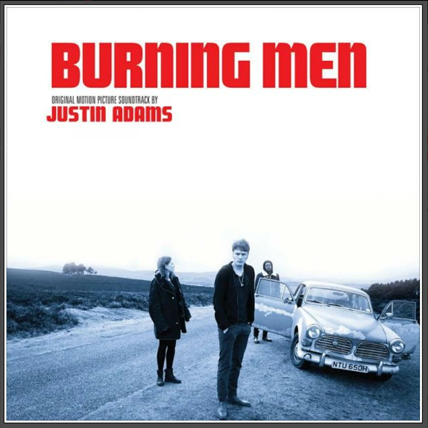 Justin Adams BURNING MEN / Original Soundtrack Vinyl Record