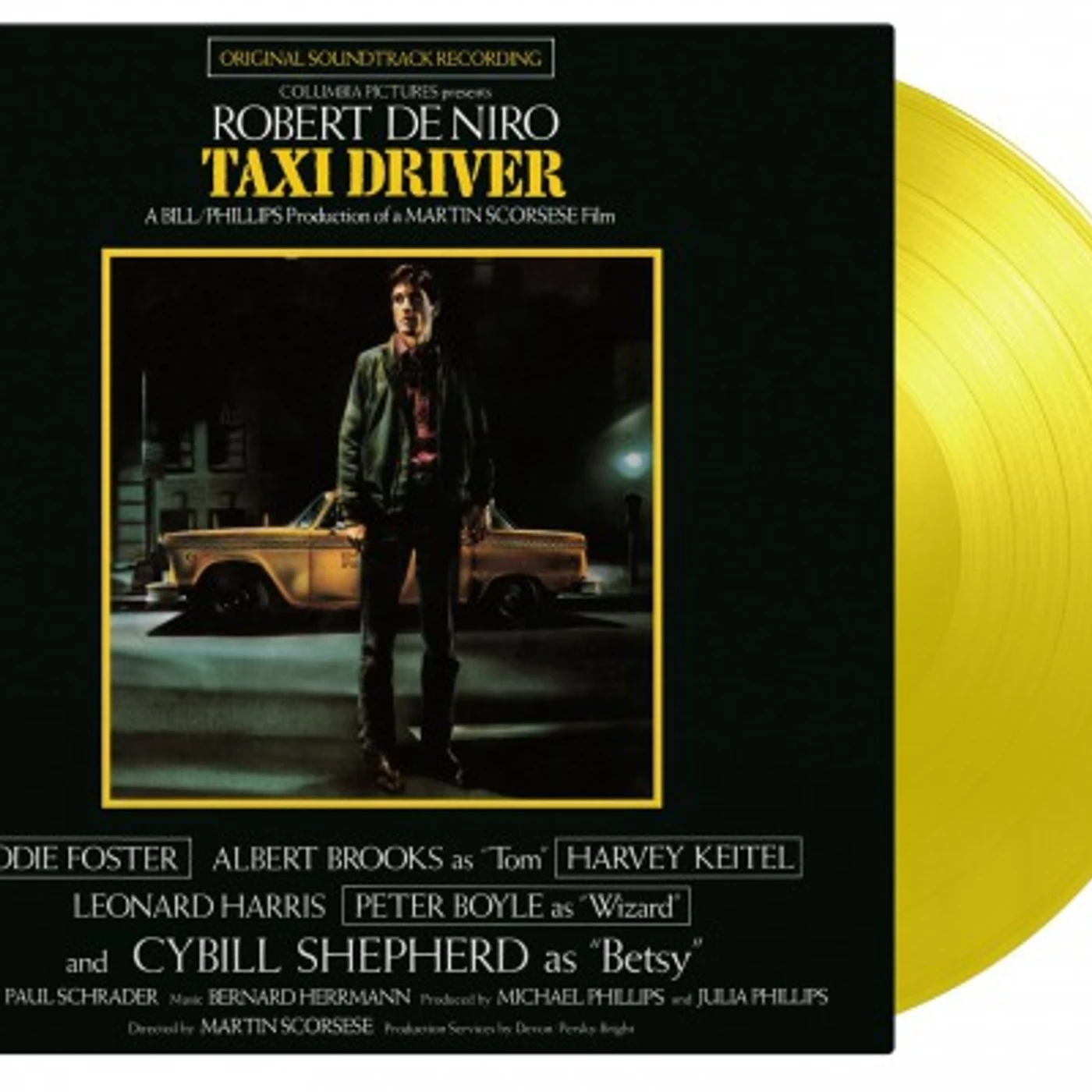 Bernard Herrmann TAXI DRIVER / Original Soundtrack Vinyl Record