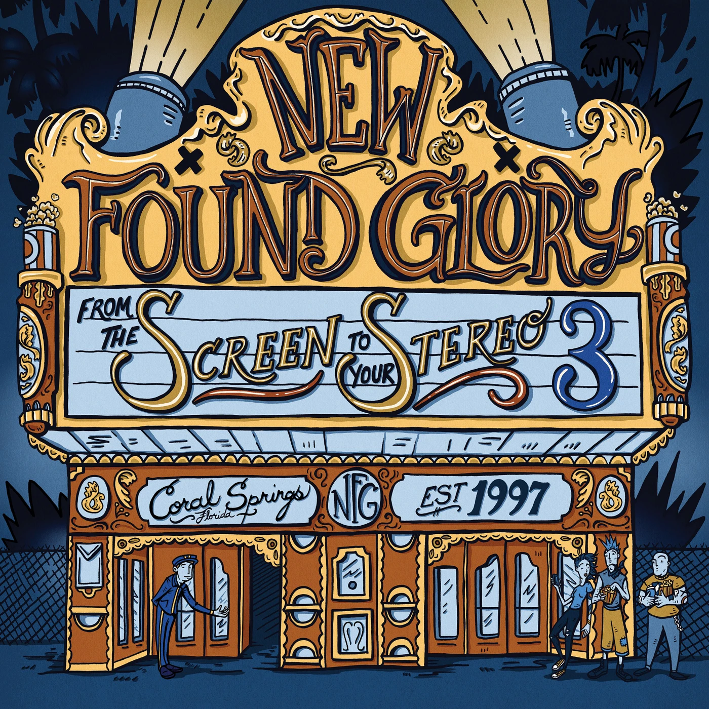 New Found Glory FROM THE SCREEN TO YOUR STEREO 3 CD