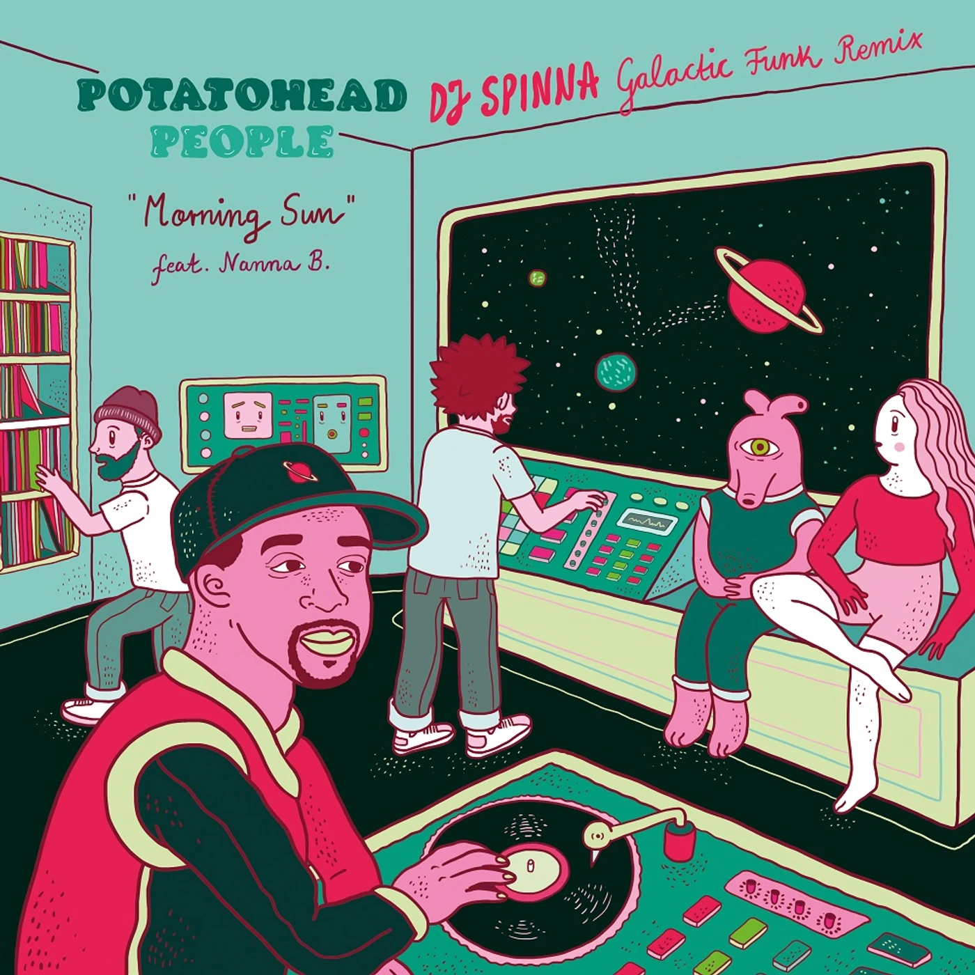 Potatohead People MORNING SUN (DJ SPINNA REMIXES Vinyl Record