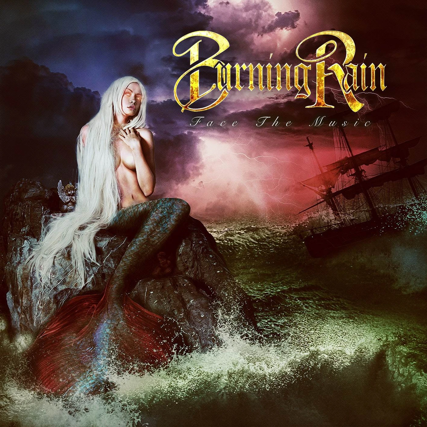 Burning Rain FACE THE MUSIC CD